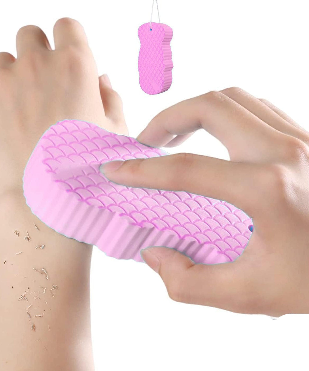 Ultra Soft Exfoliating Sponge | Dead Skin Remover Sponge For Body | Face Scrubber for Women and Men