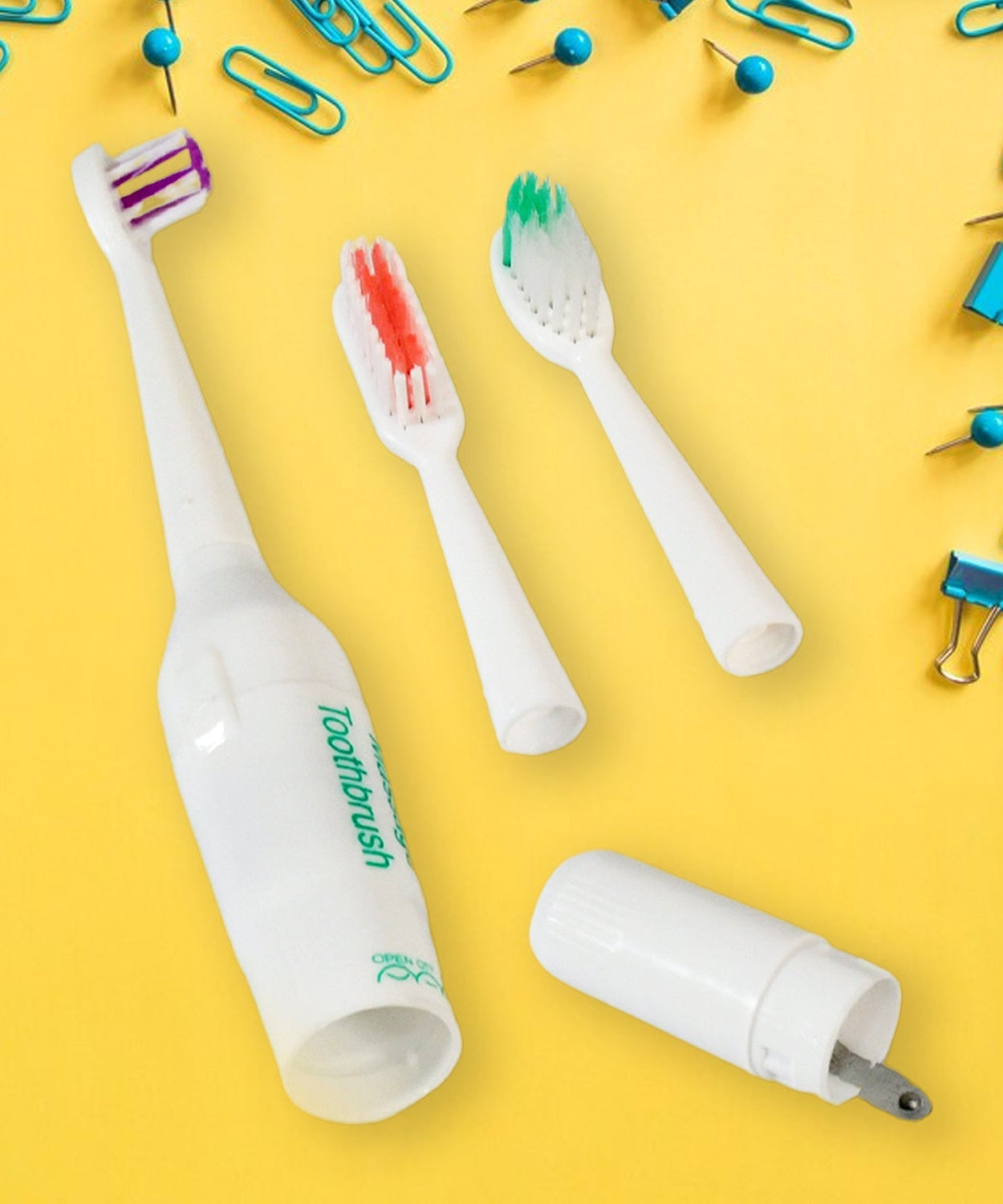 Electric Toothbrush for Adults & Teens – Deep Cleansing, Battery Operated (Battery Not included)