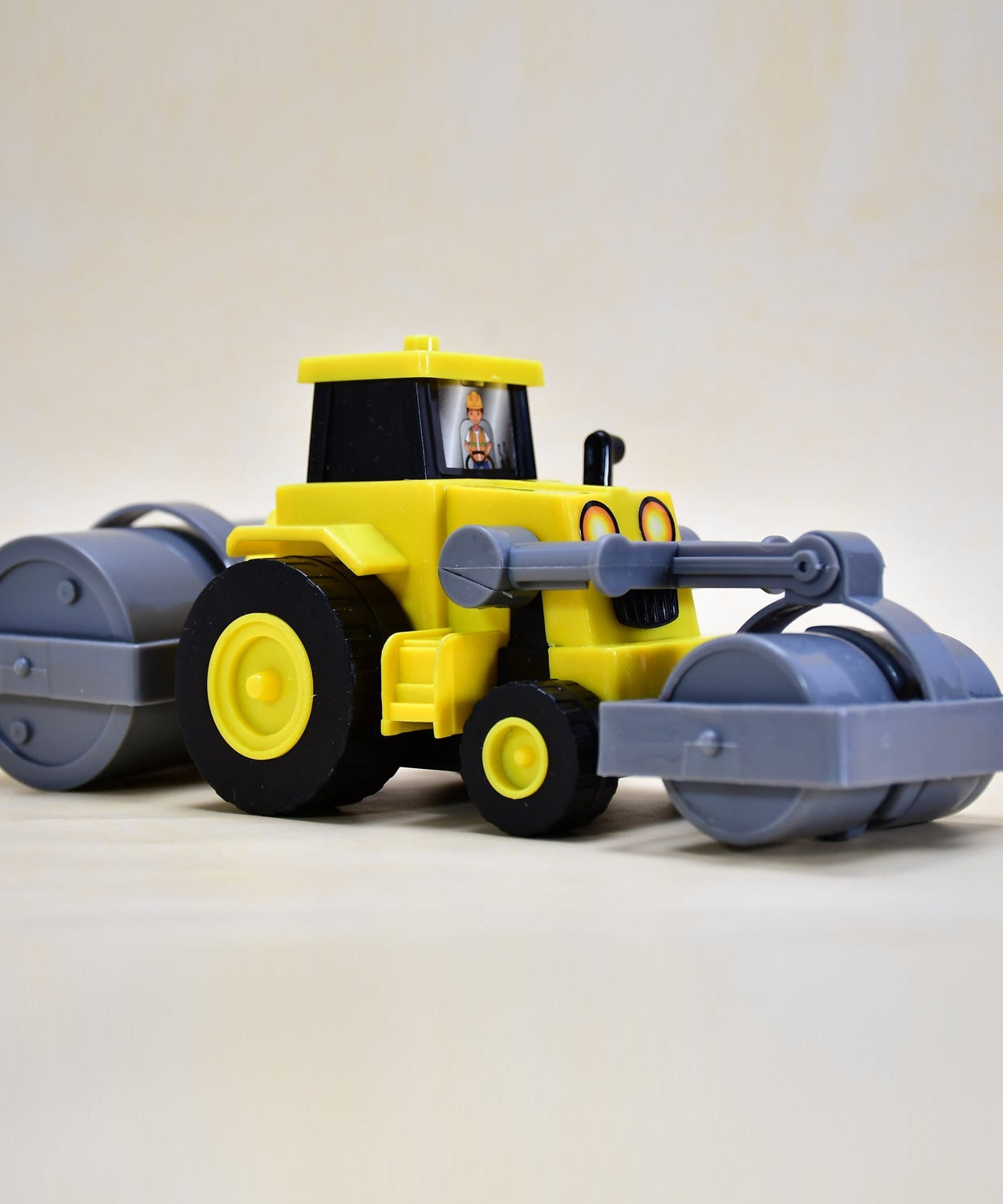 Mini construction excavator toy for kids.