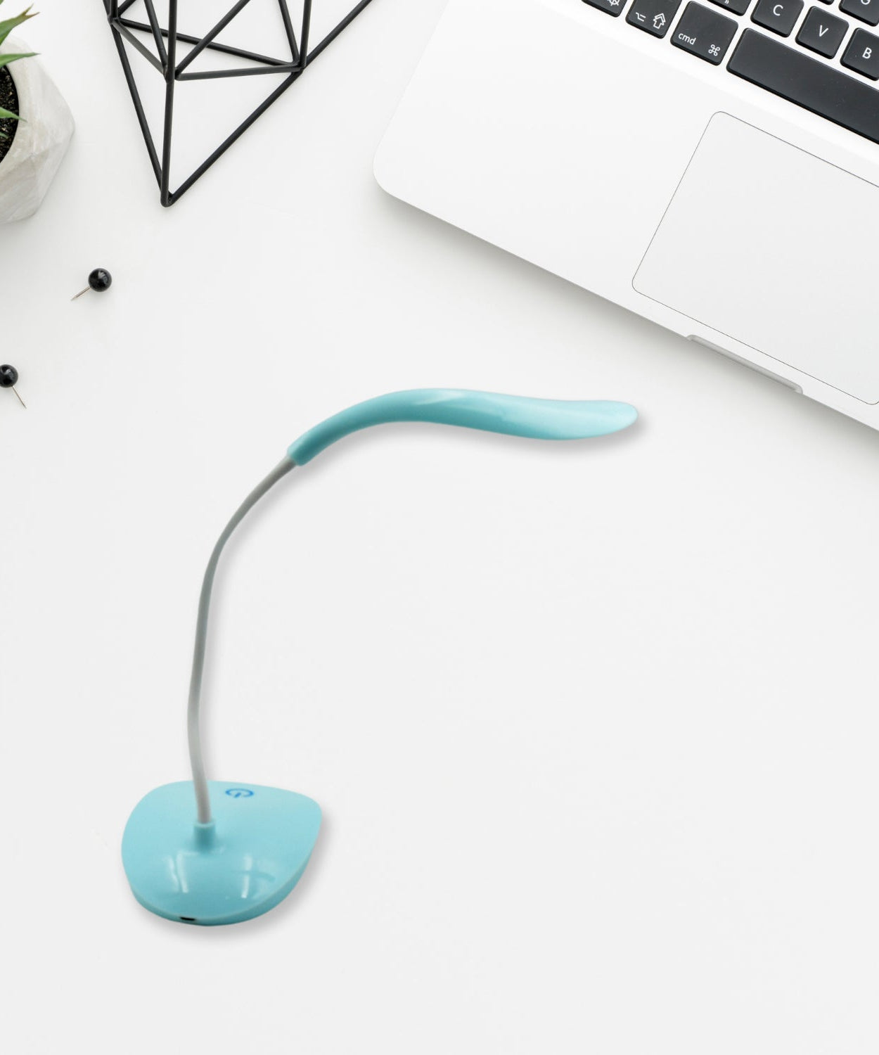Adjustable LED study lamp with touch switch for a modern look