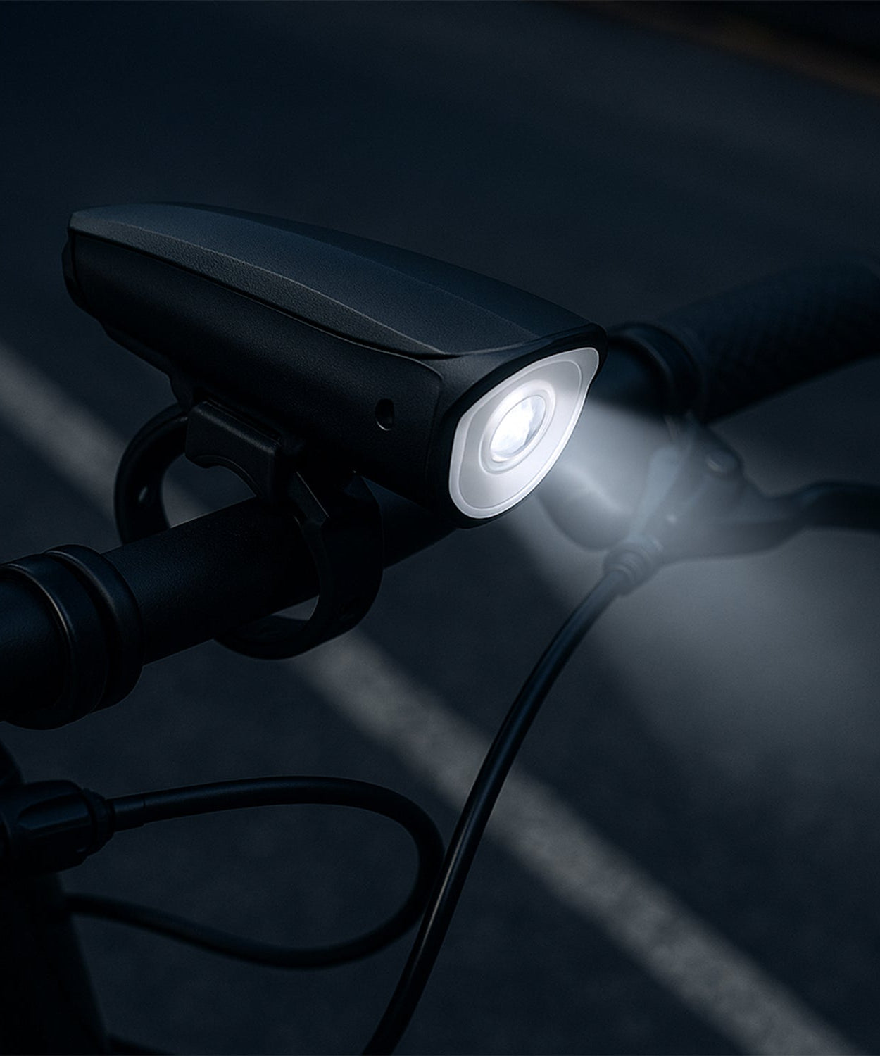 Bicycle LED Light Work On Battery (Speaker Not Included)