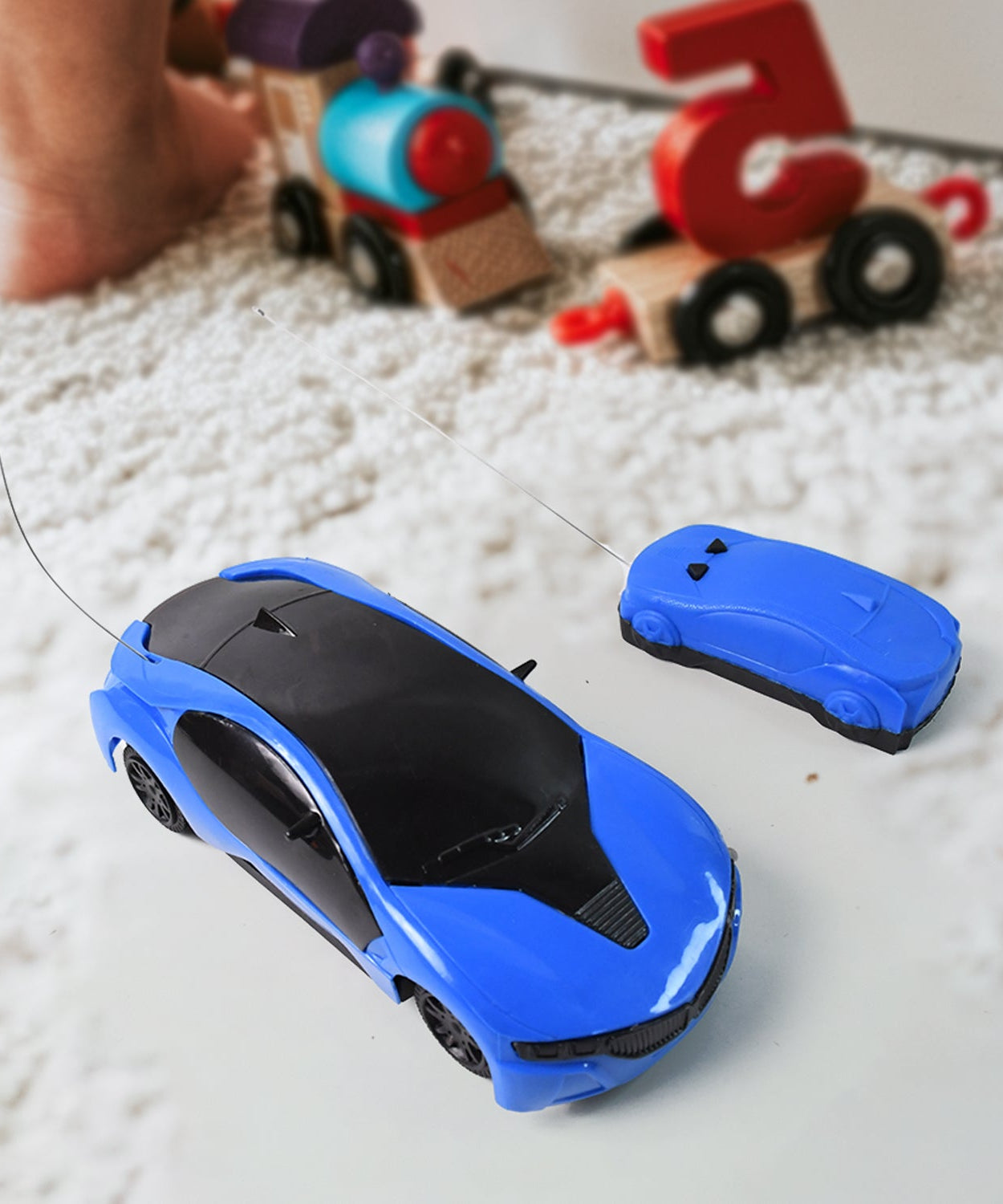 Remote Control Fast Modern Racing Car 3D Light with Go Forward And Backward