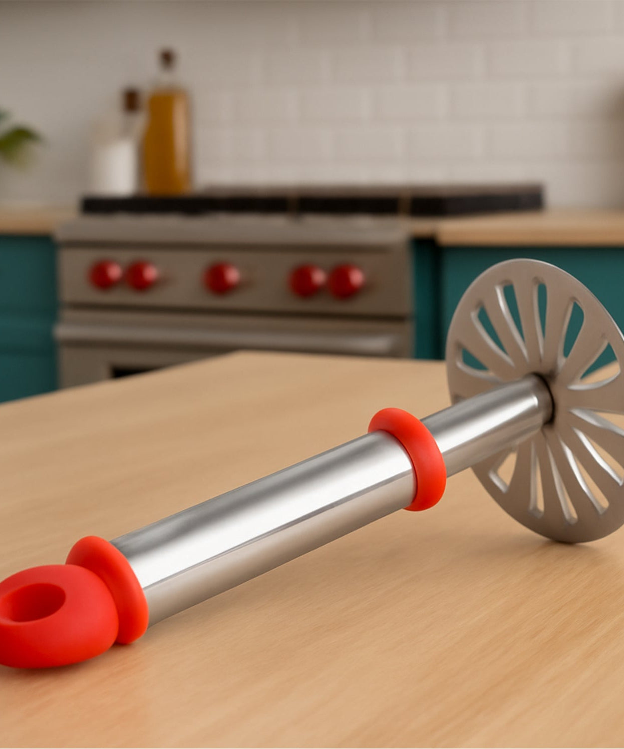 Stainless Steel Potato Masher, PauBhaji Masher