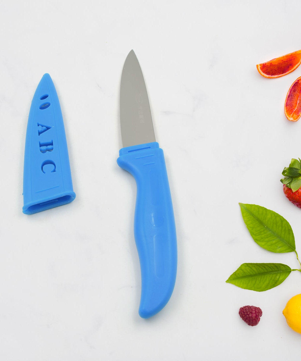 Non-slip handle stainless steel knife for kitchen use