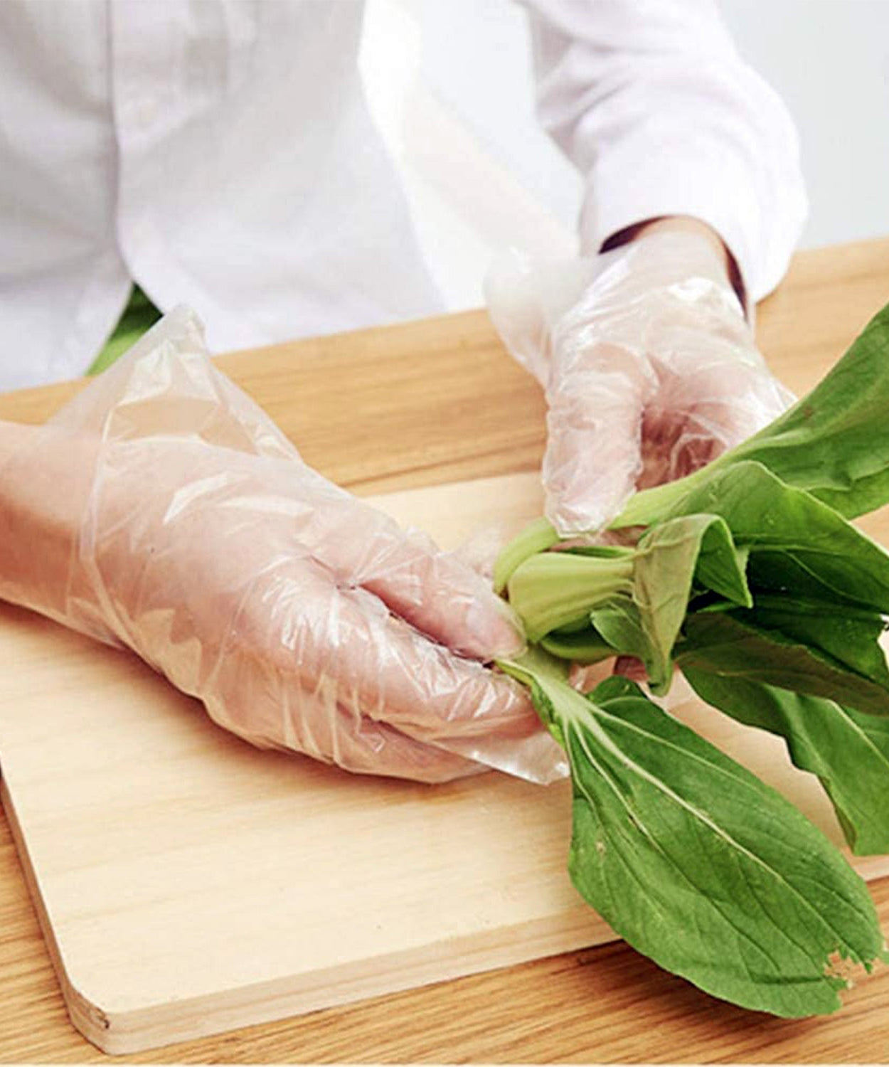 Eco-Friendly Kitchen Hand Gloves, Disposal hand gloves, Free size (100 Pc)