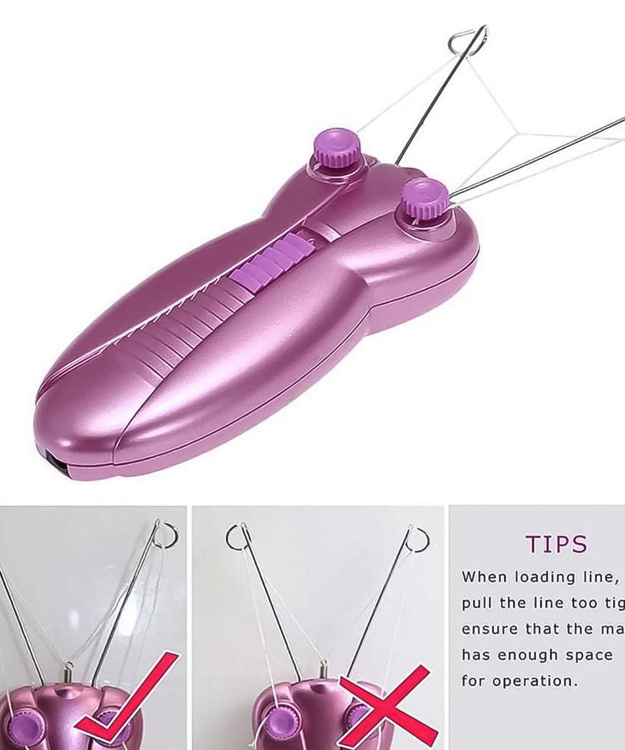 Multi-Function Epilator and Facial Hair Trimmer