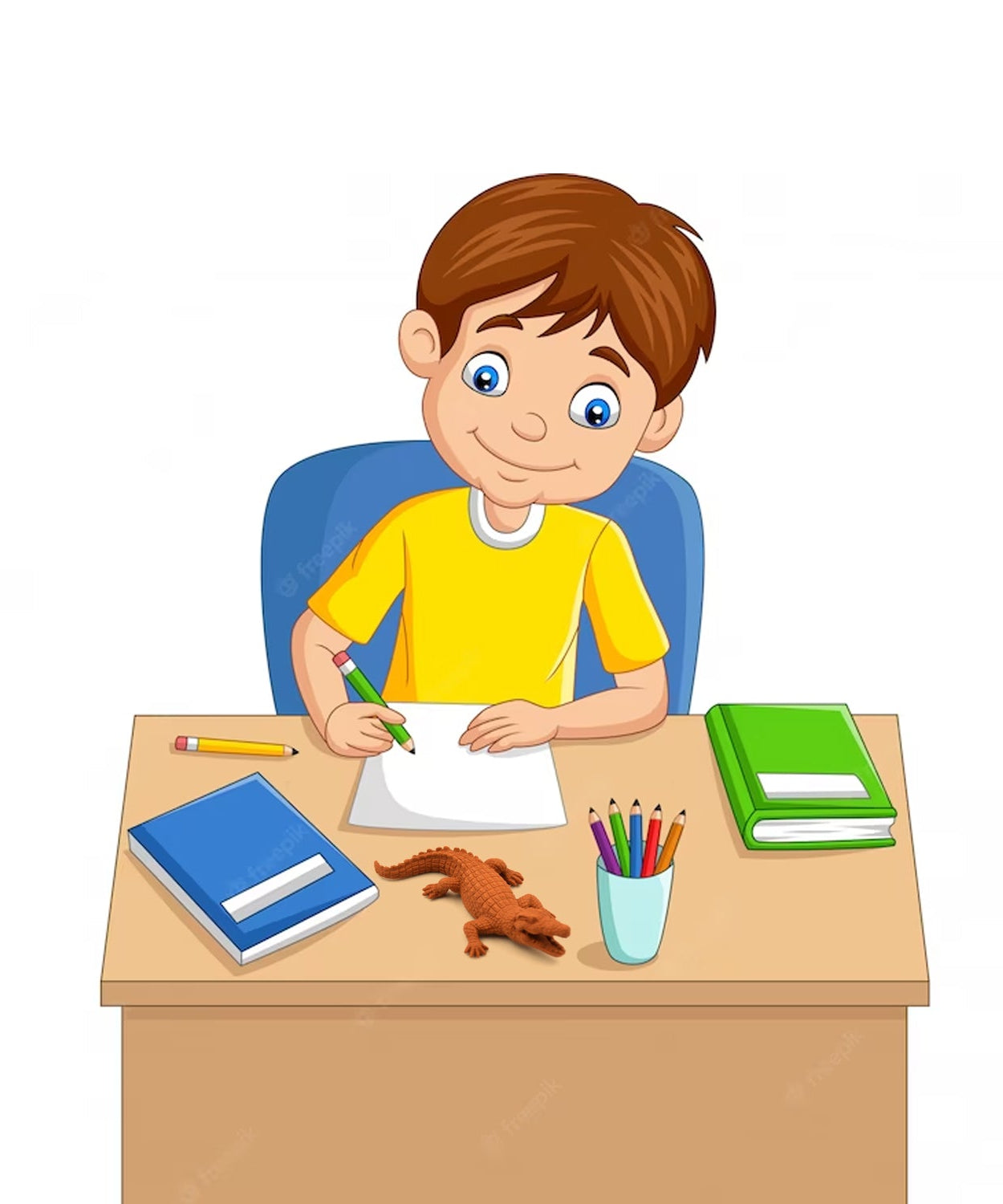 Crocodile-shaped mini erasers, fun toys for kids and classroom prizes