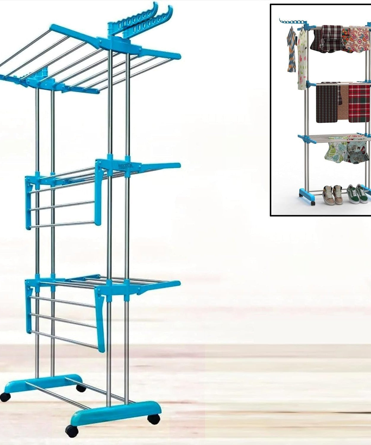 Stainless Steel Cloth Drying Stand