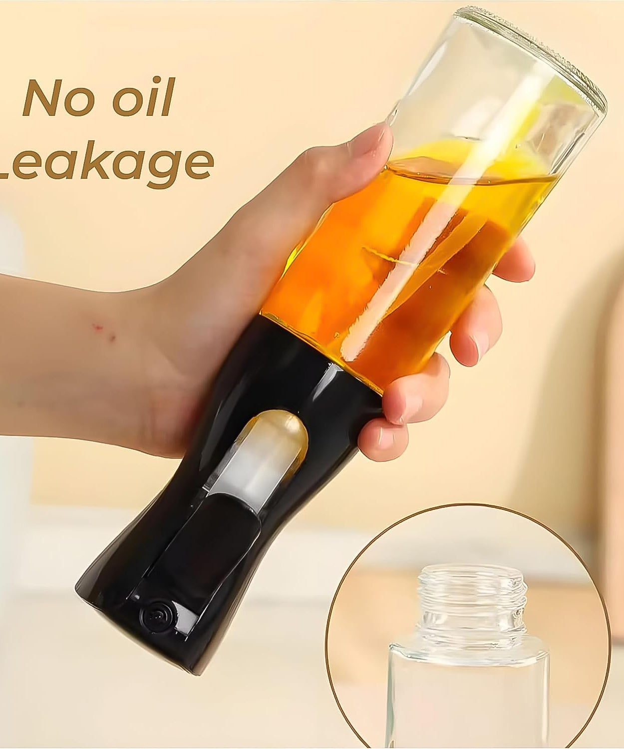 Reusable Plastic Oil Sprayer for Salad and Marinade