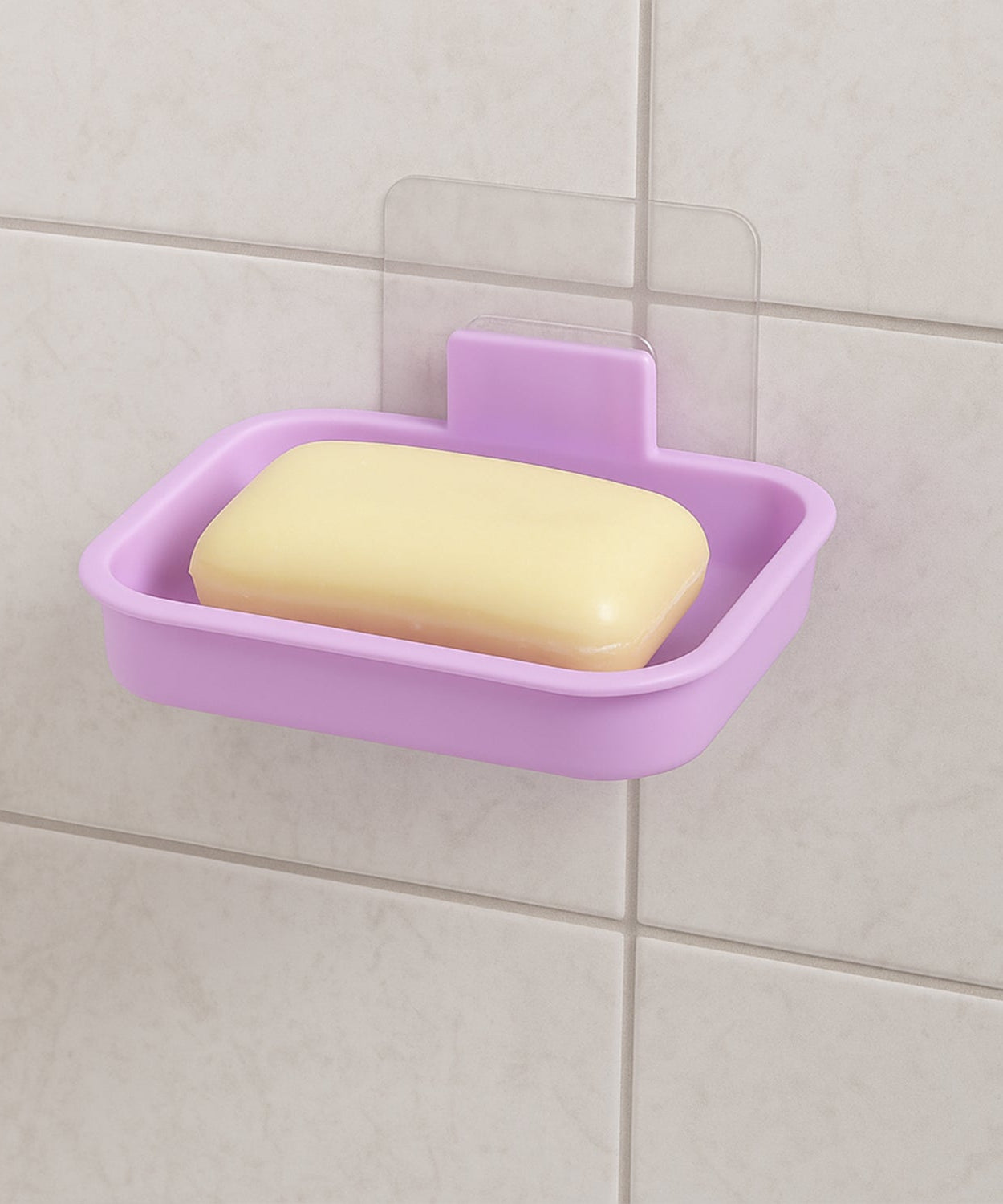 Plastic Wall Mounted Soap Dish (1 Pc)