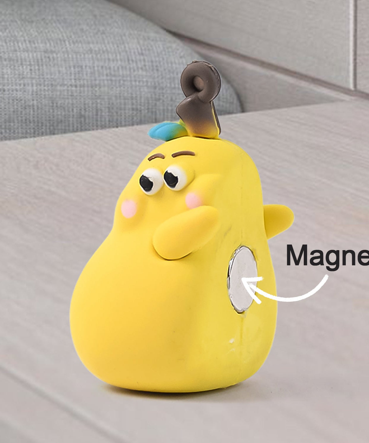 2-in-1 Cute Cartoon Couple Keychain