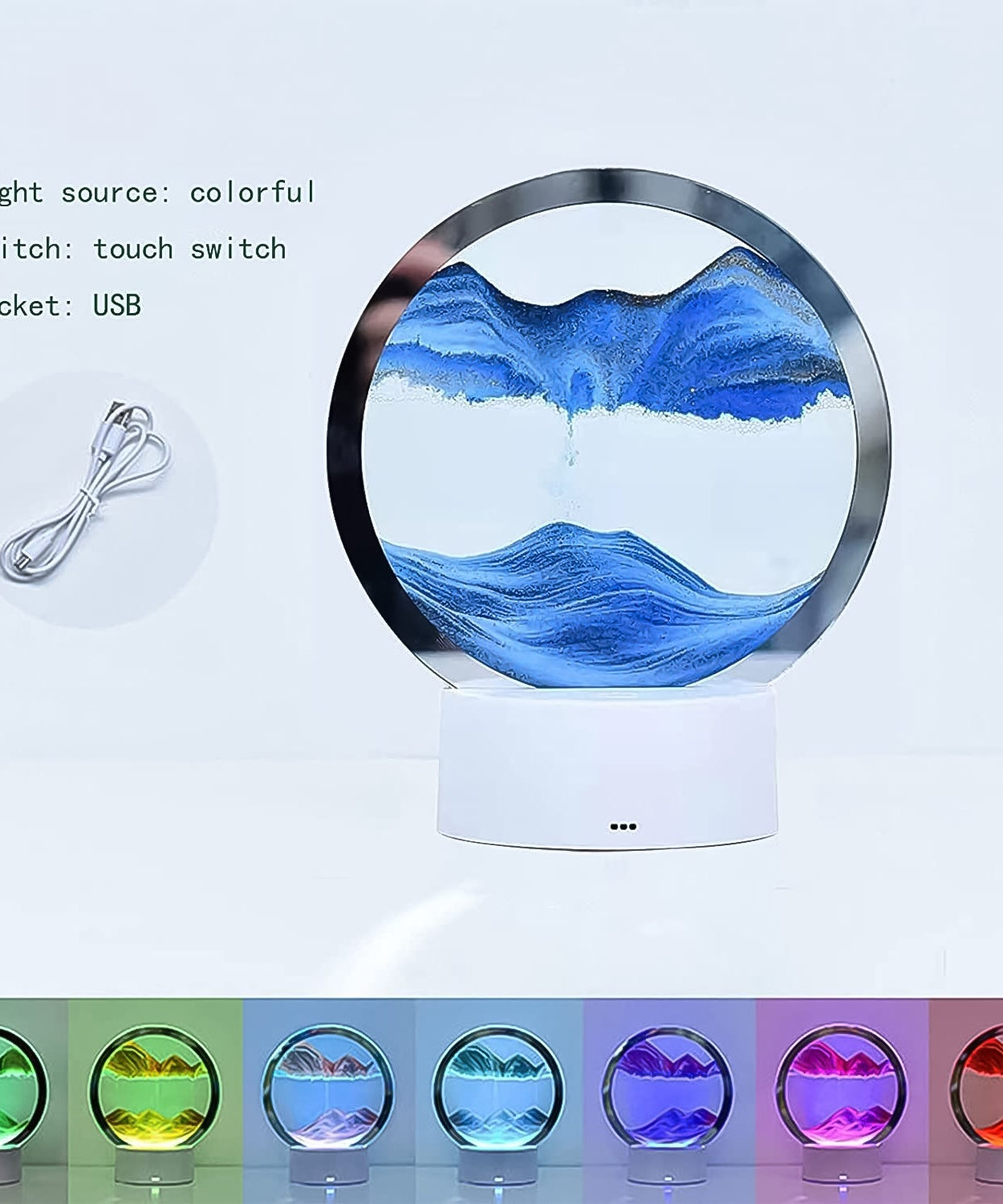 3D Deep Sea Sands cape in Motion Display