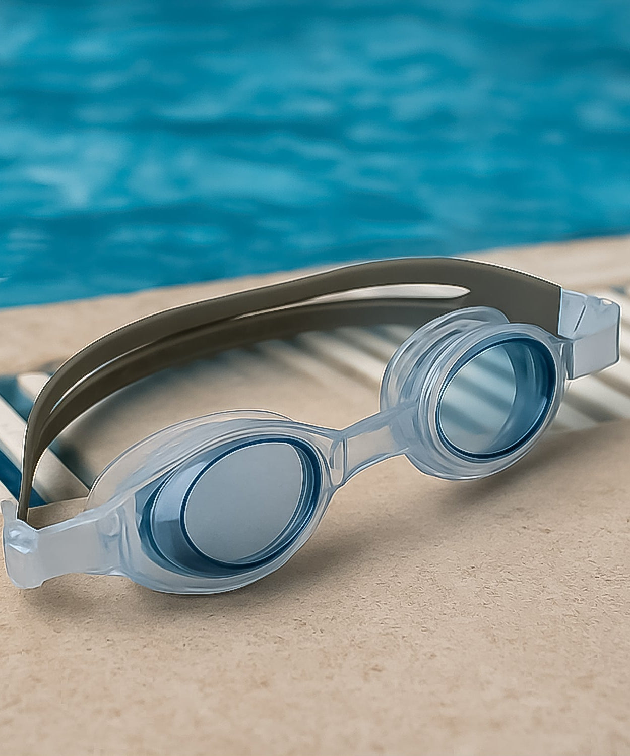 Knx Anti-Fog Protected Swimming Goggle (1 Pc)