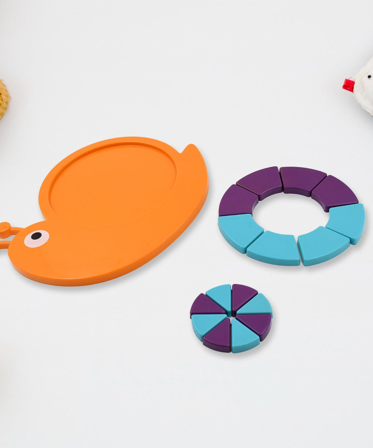 Mini Snail Puzzle – STEM Educational Toy, Puzzle Games for Ages 3-6 (Mix Color)