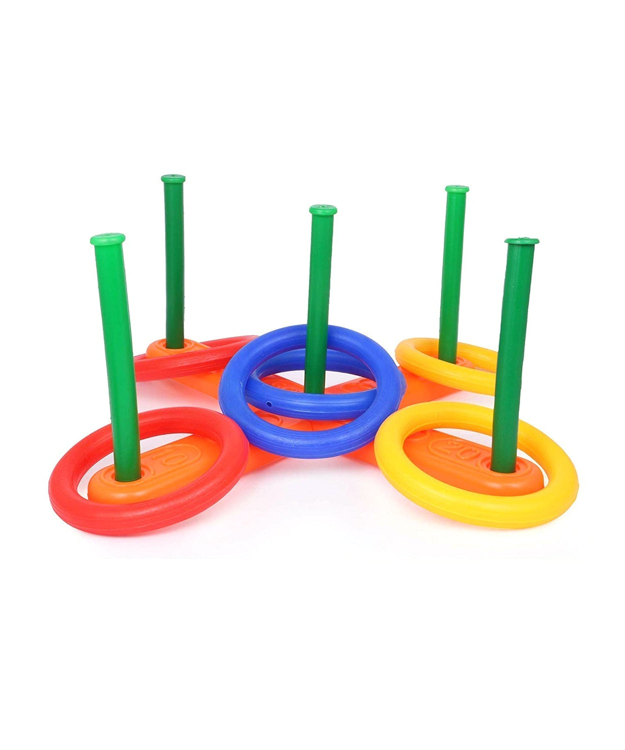 13-piece ring toss game for kids.