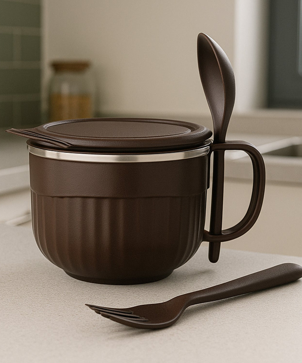 Home Chef Tangy Twist Insulated Lunch Bowl (Approx 650ML & 1 Pc)