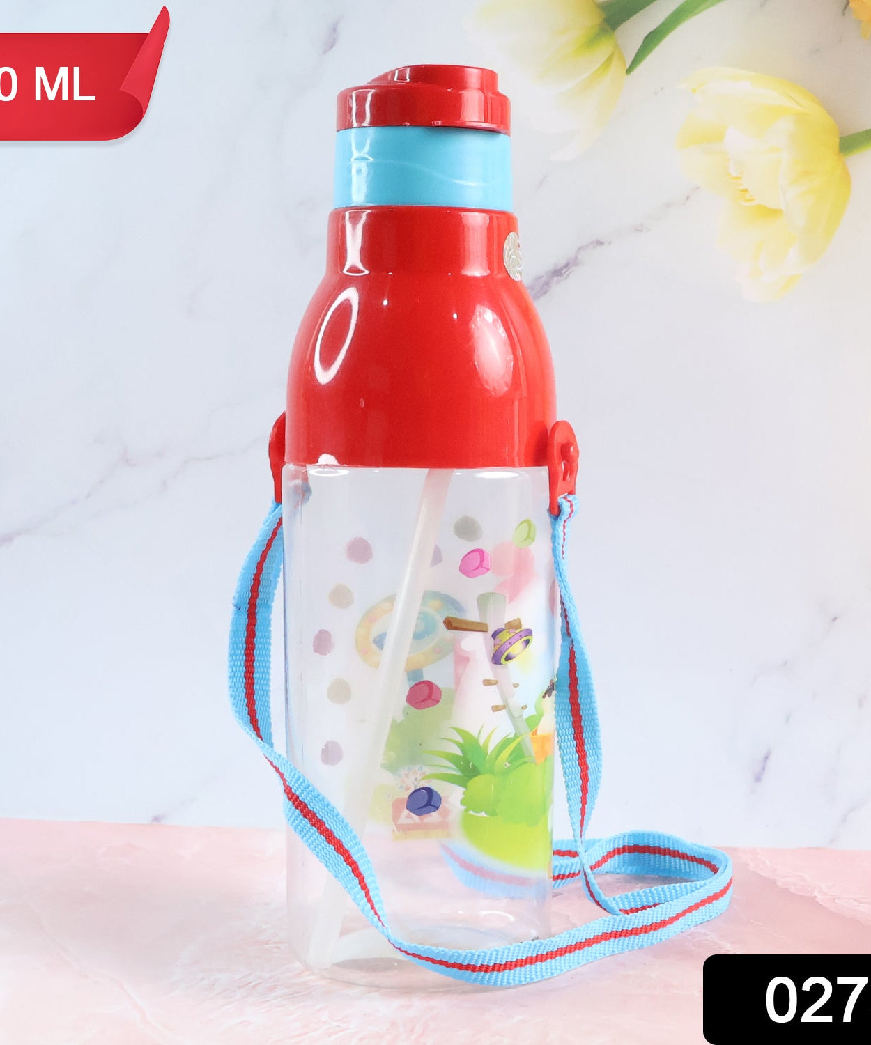 900ml Insulated Water Bottle with Dori & Straw: Leakproof, BPA-Free, Sports Bottle