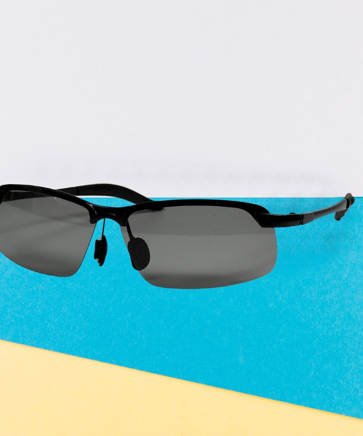 Classic rimless sunglasses for outdoor activities