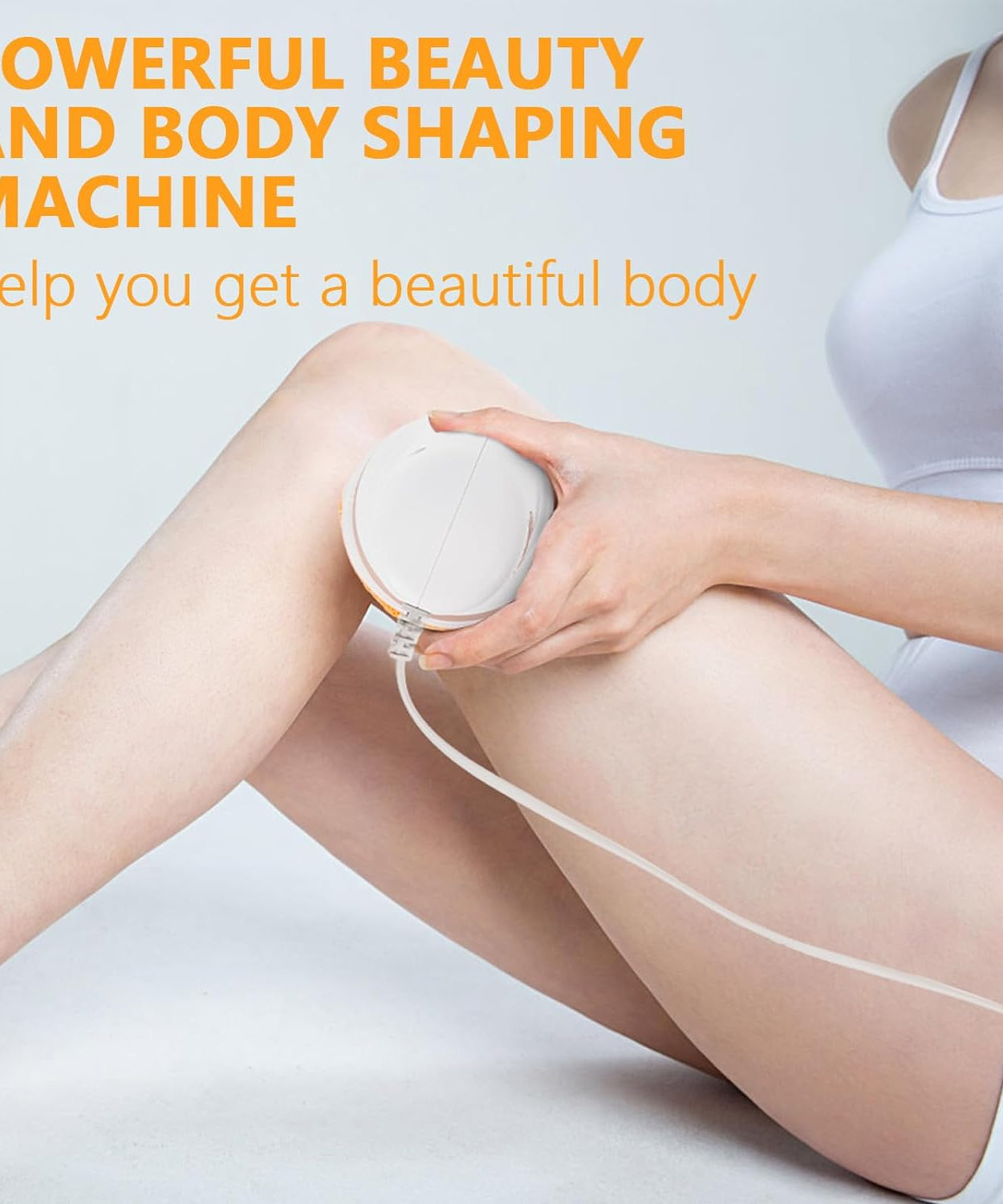 Body Sculpting Massager with 3 Pads, Adjustable Speed, Handheld Electric Massager for Full Body (1 Pc)