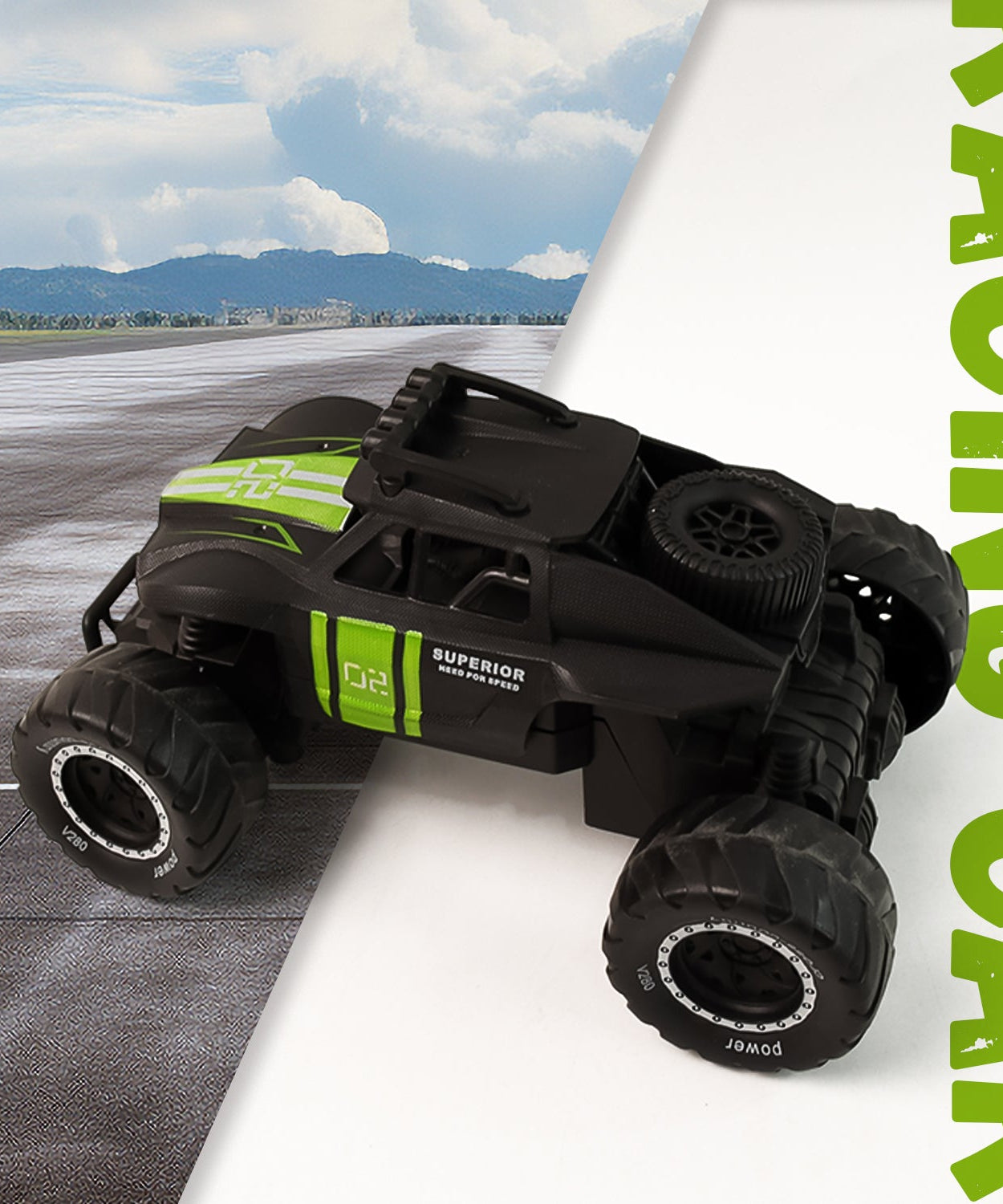 Electroplay Remote Control Monster Truck Toy (1 Set)