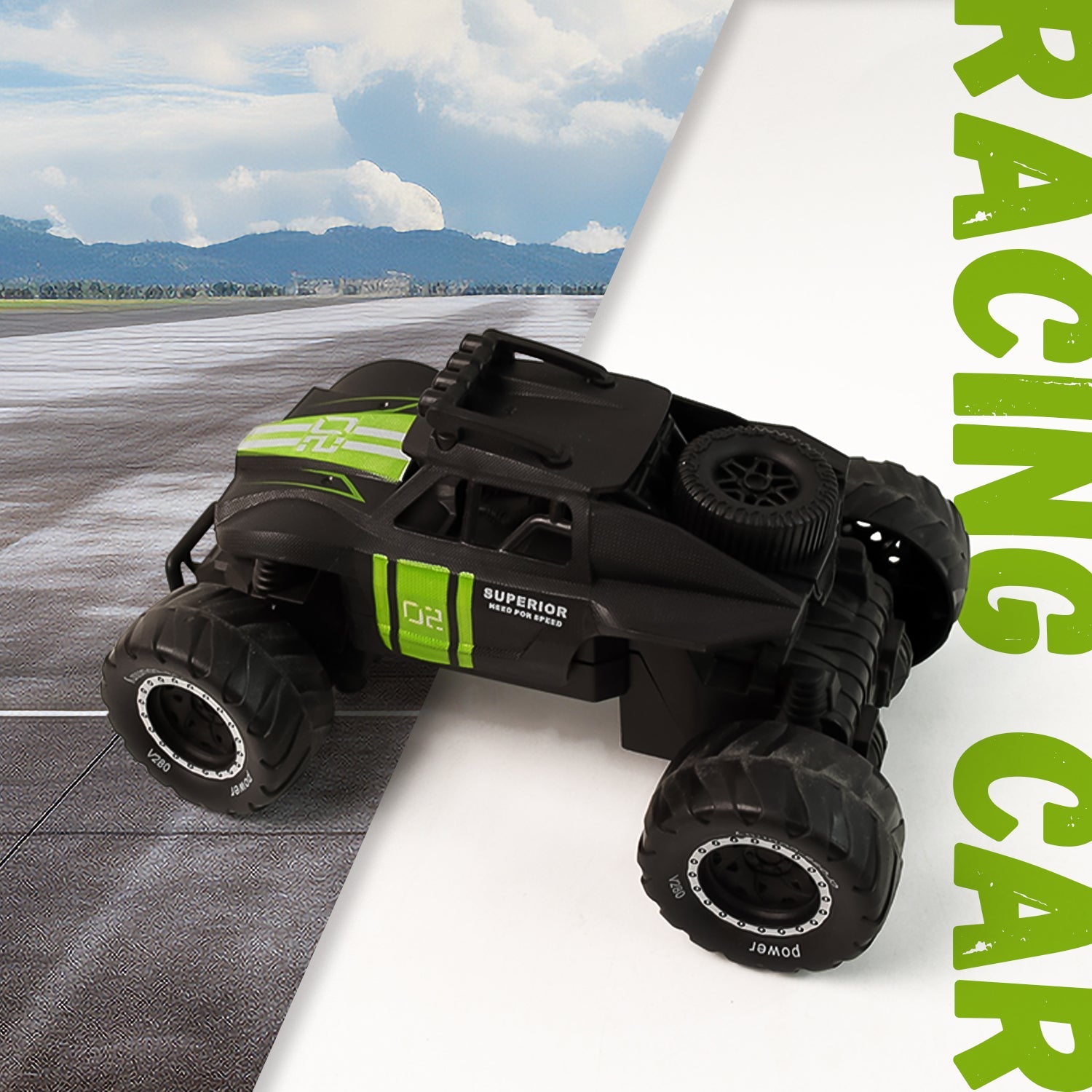 Electroplay Remote Control Monster Truck Toy (1 Set)