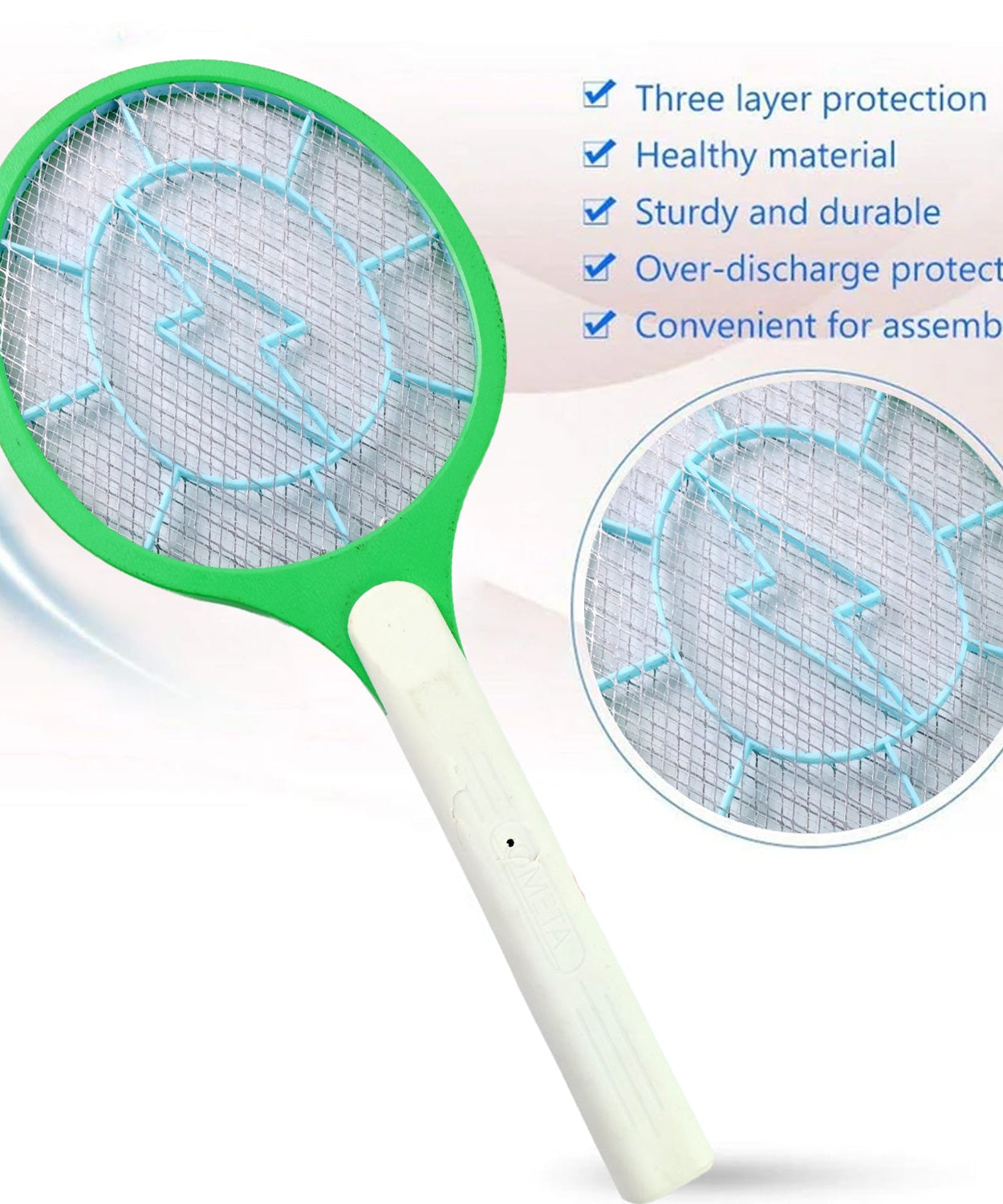 Mosquito Killer bat Electric Rechargeable swatter Killing Racket / Zapper Insect Killer