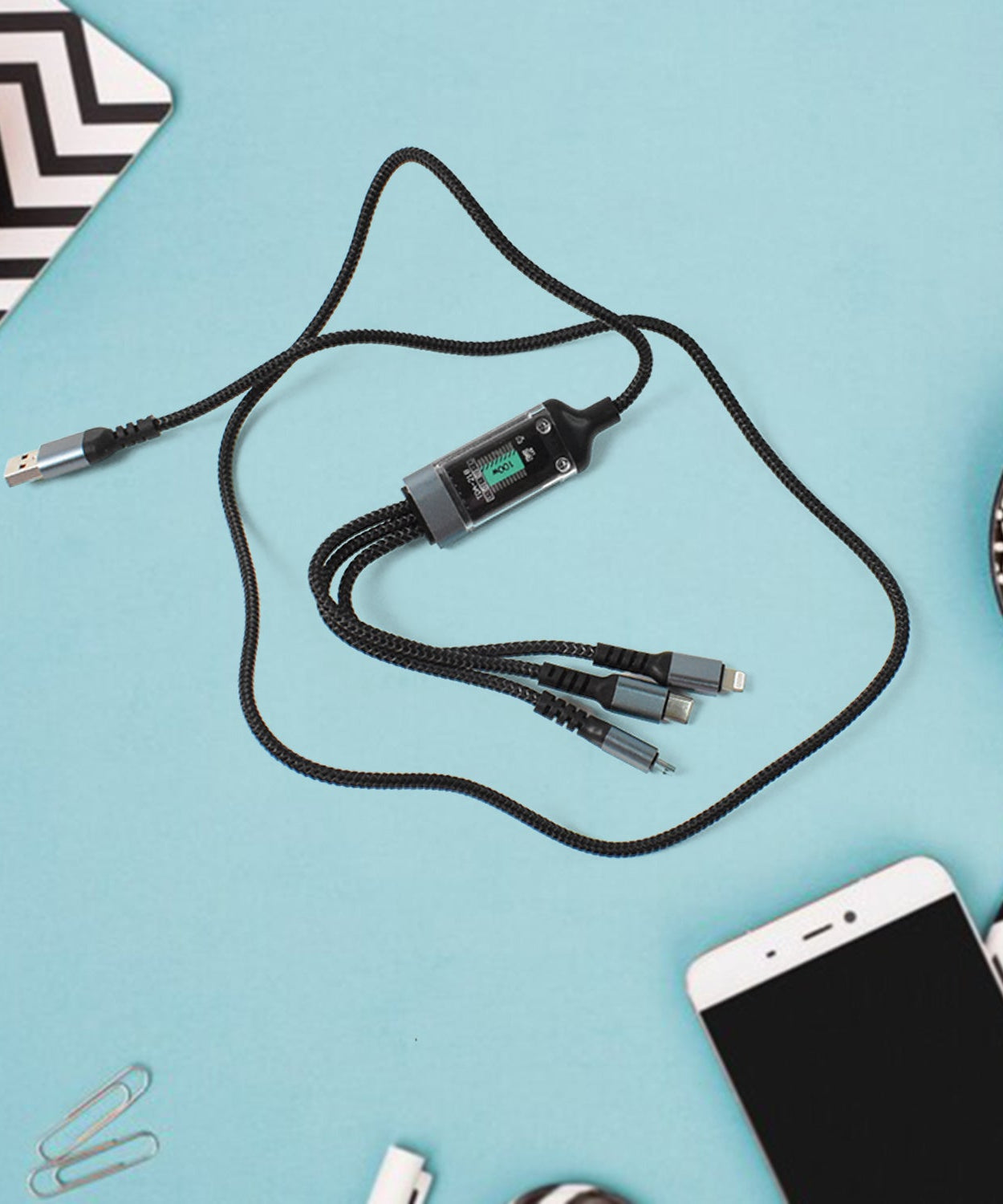 3-in-1 Super Fast Charging Cable 100w