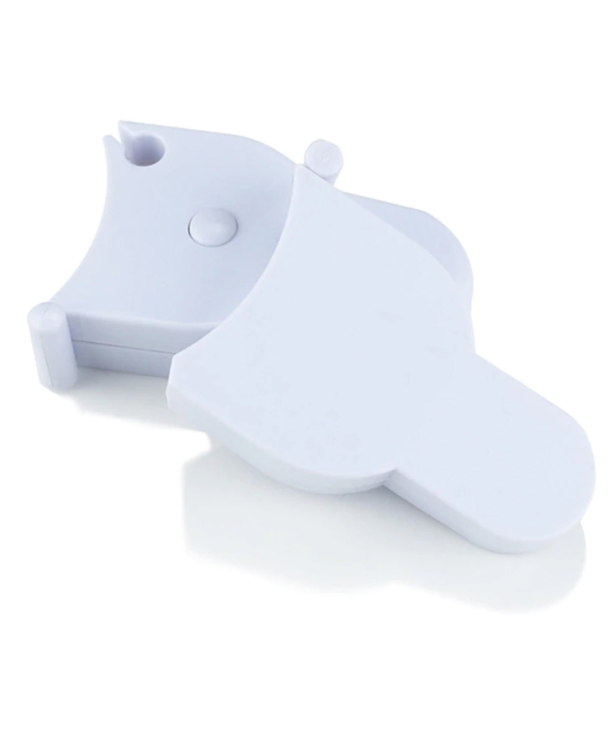 Flexible measuring tape for height and body dimensions.