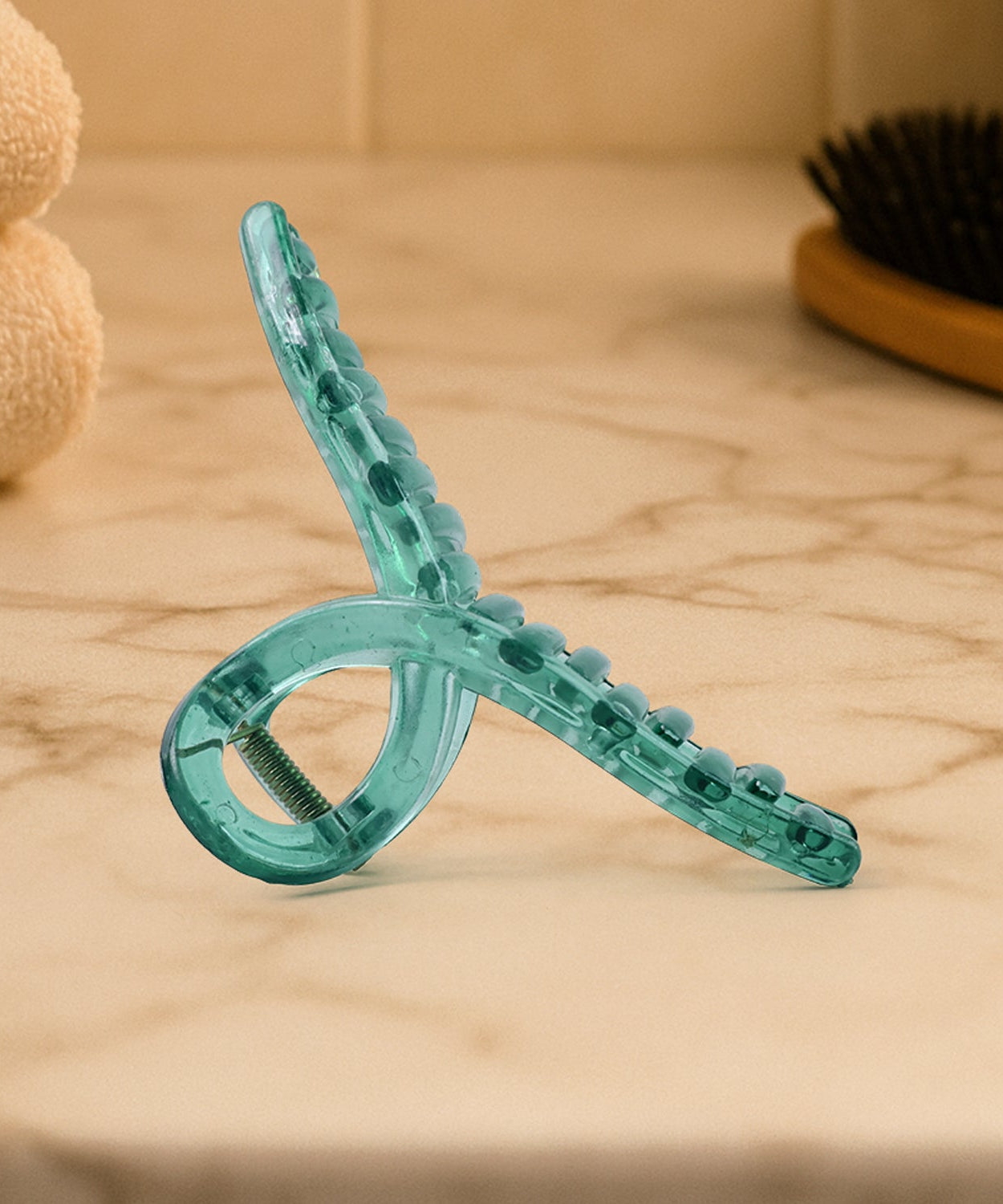 Hair Clutcher Clips (Mix Design, Multicolor / 12 Pc)