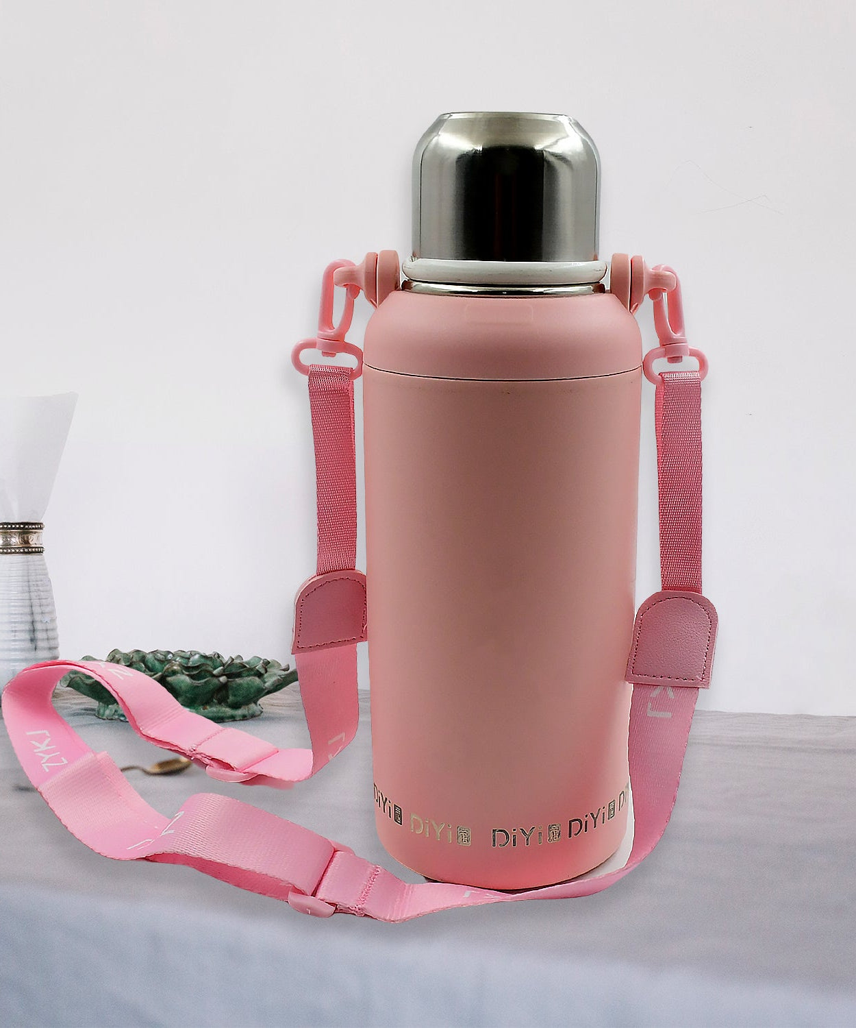 Stainless Steel tumblers 316 Stainless Steel, Vacuum Insulated Cup / Bottle, Portable Travel Kettle / Water Bottle with Handle, Outdoor Large Capacity Sports Kettle Cups / Bottle (1300 ML)