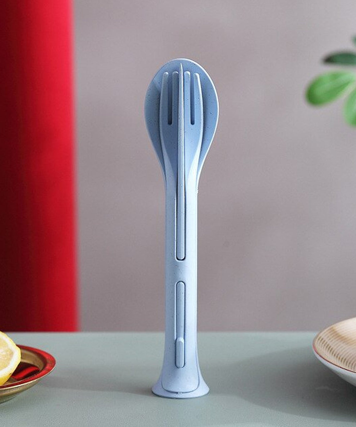 3 in 1 Reusable Spoon, Knife Forks Tableware, Spoon 