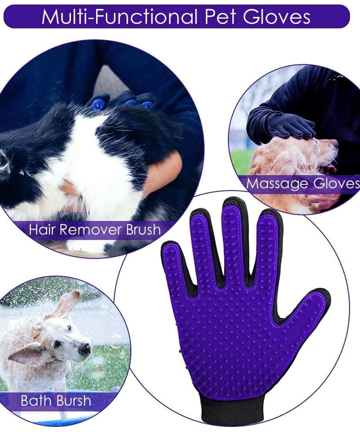 True Touch purple brush for utensils