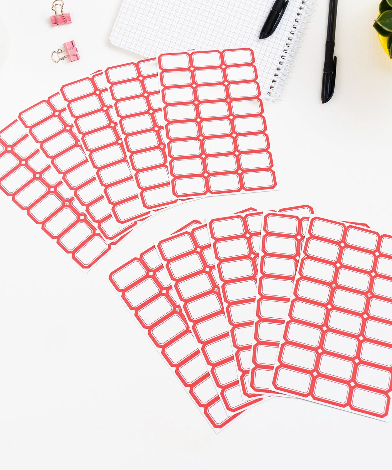 Writable & Printable Label Stickers