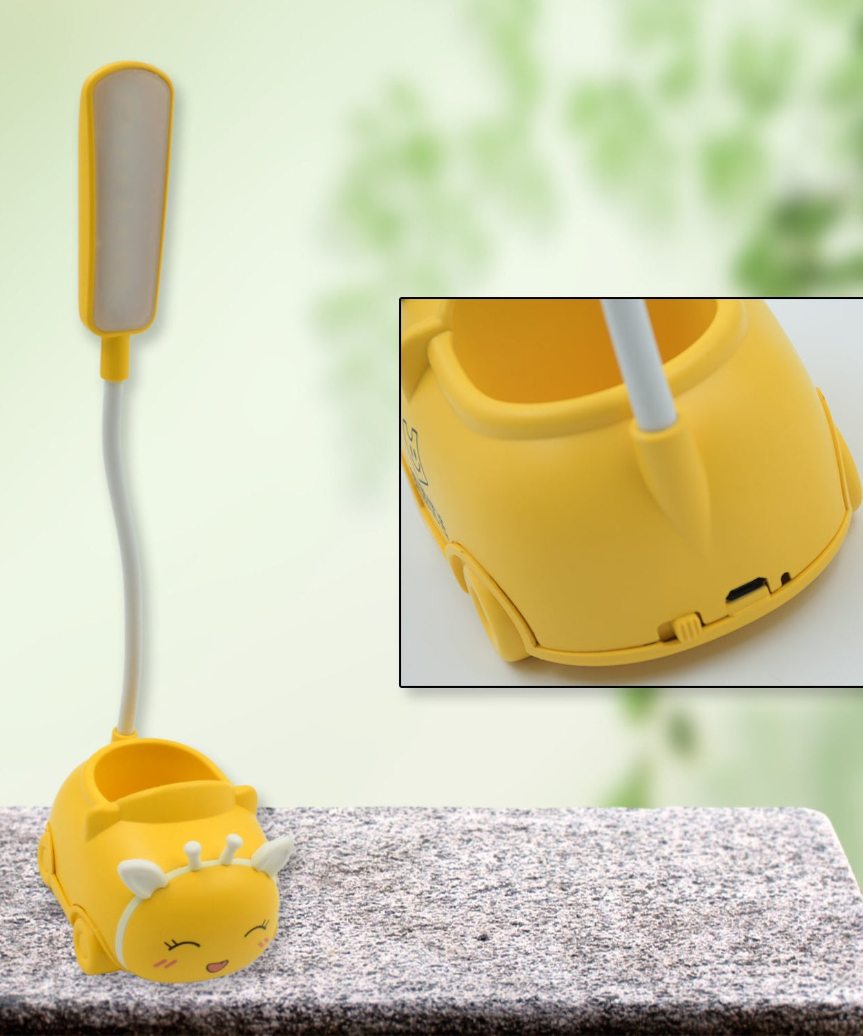 360° Adjustable Foldable LED Desk & Reading Lamp – USB Rechargeable (1 Pc)