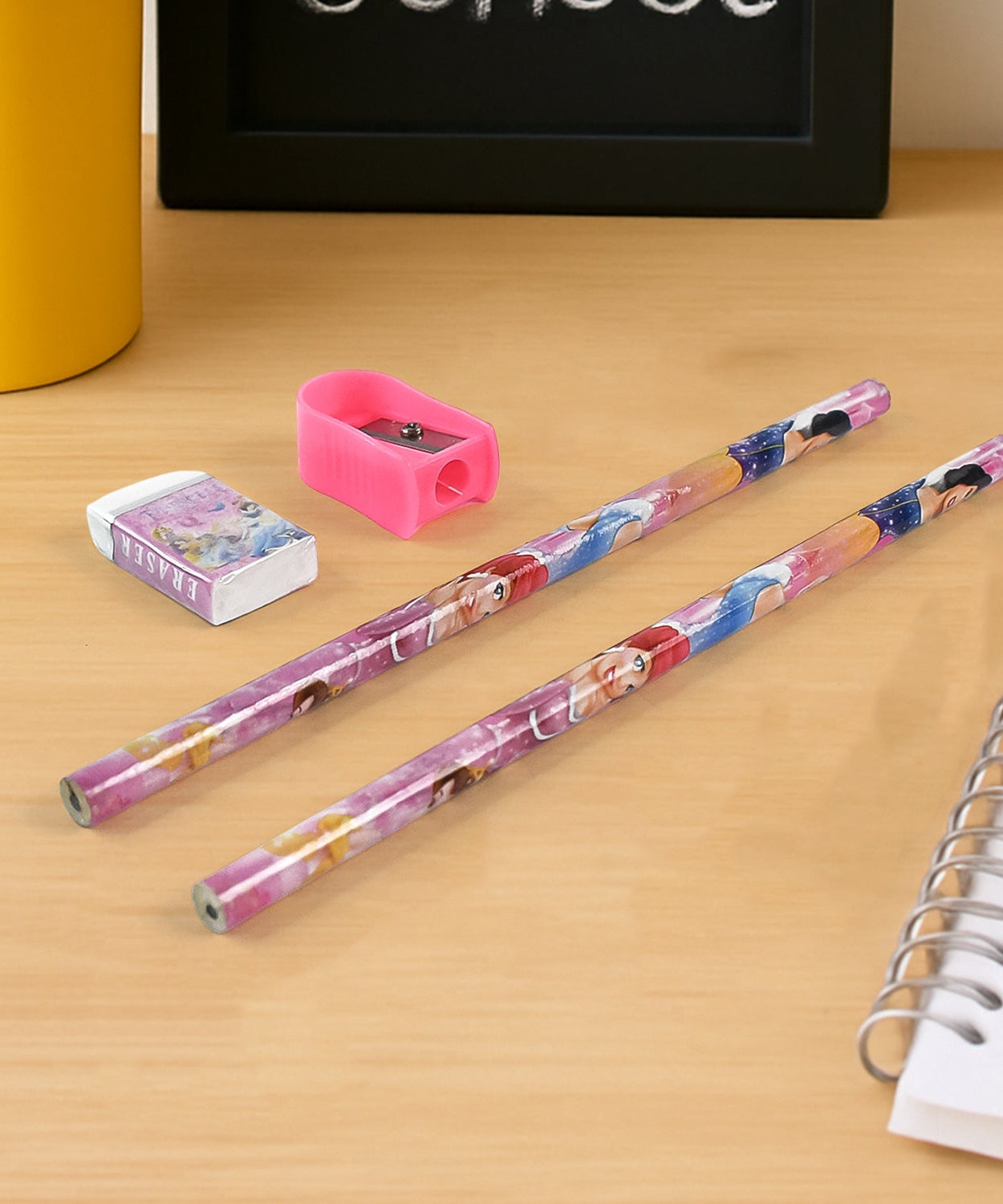 Fun & Functional! 5-in-1 Cartoon Pencil Set for School & Play (5 Pc)