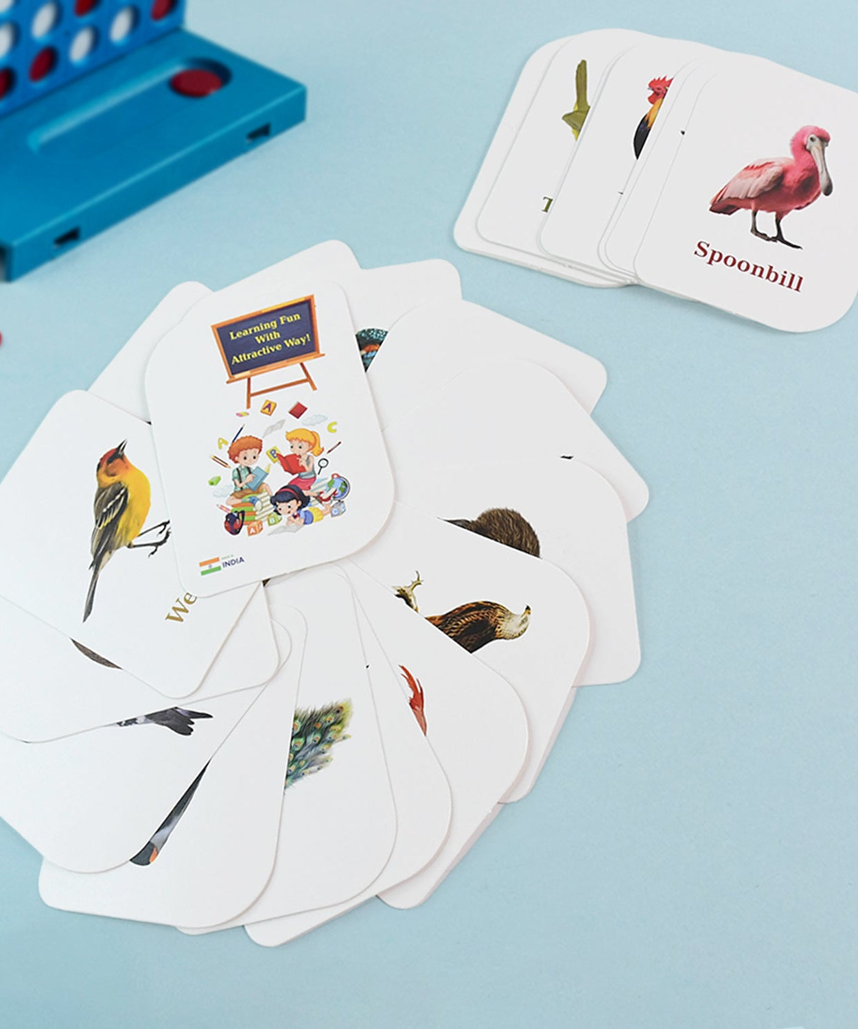 KidKraft Early Learner Educational Flashcards – 32 Birds