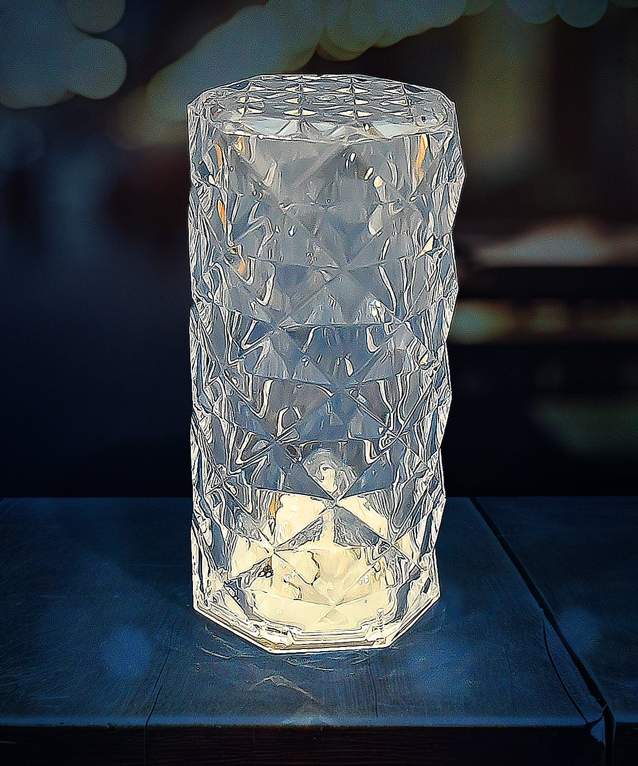 Diamond table lamp Candles for Home Decoration, Crystal Candle Lights, Diwali