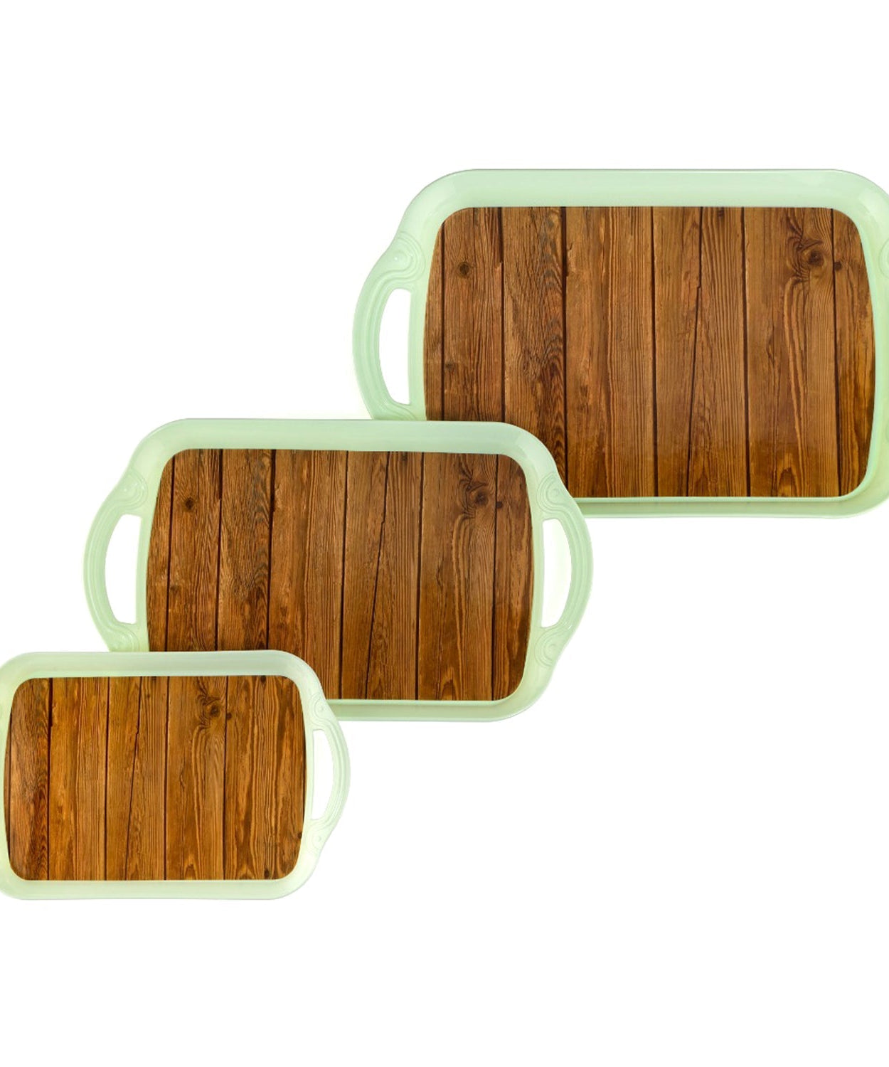 Stylish multicolour serving trays in small, medium, and large, perfect for entertaining.