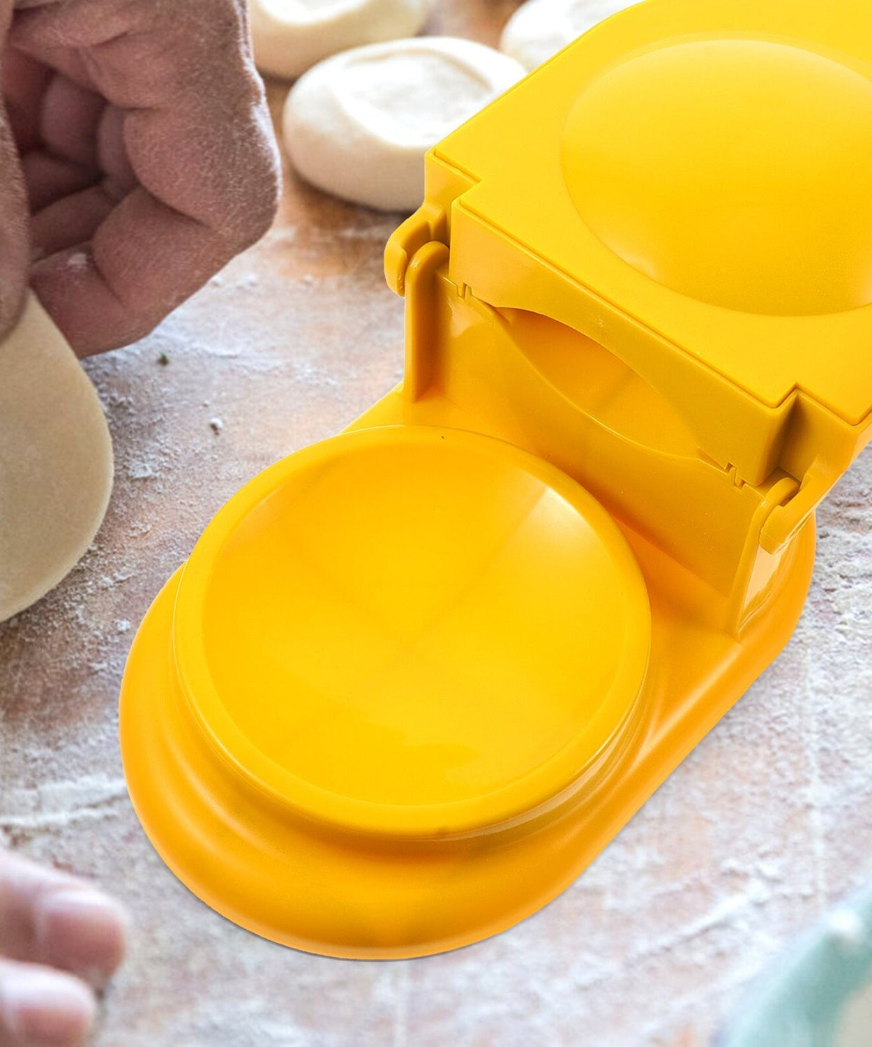 Gujiya press mold for easy dumpling preparation