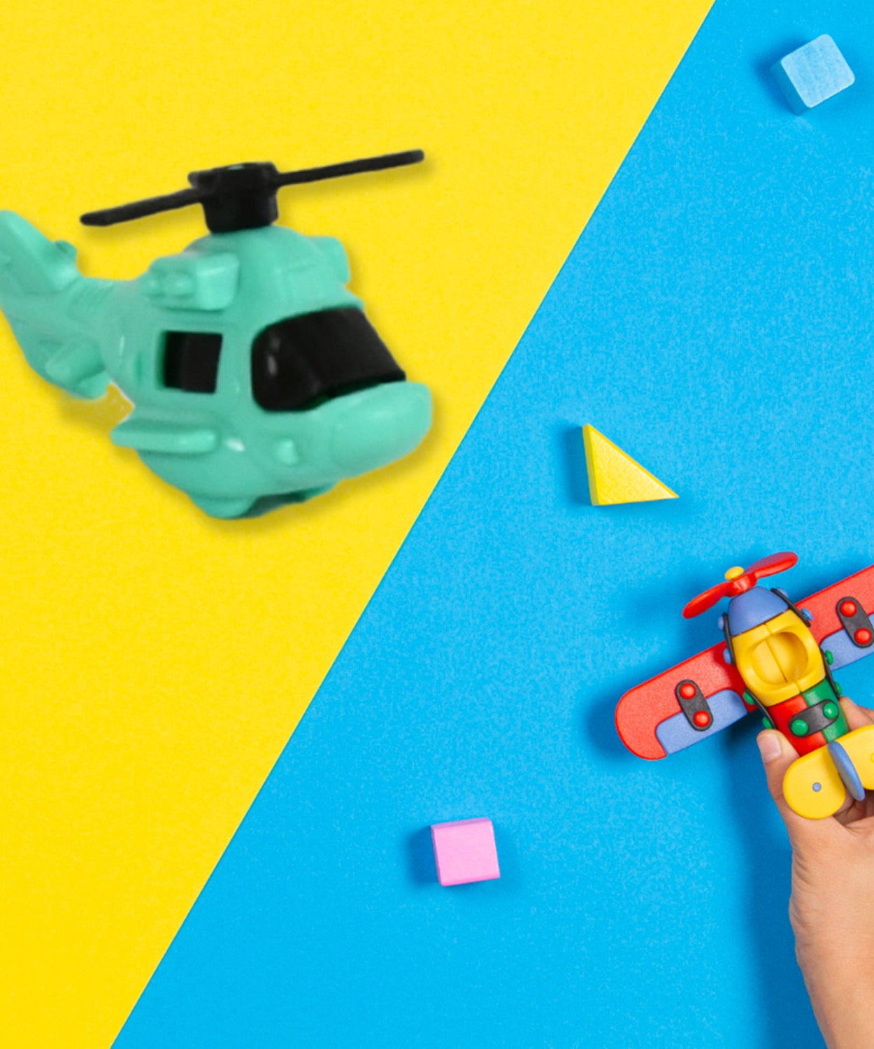 Small DIY Helicopter Toy, Small Kid's Toy, Rotating Tail  Wing DIY Helicopter