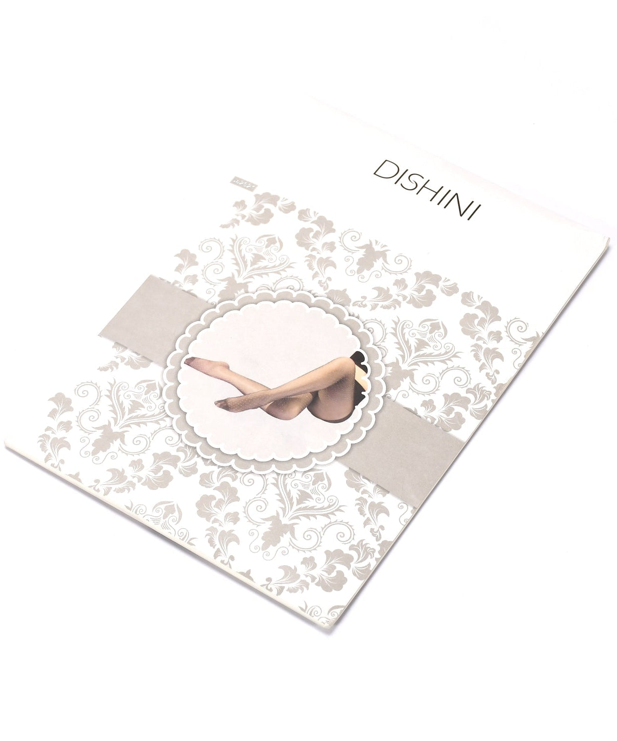 White body stocking with pattern