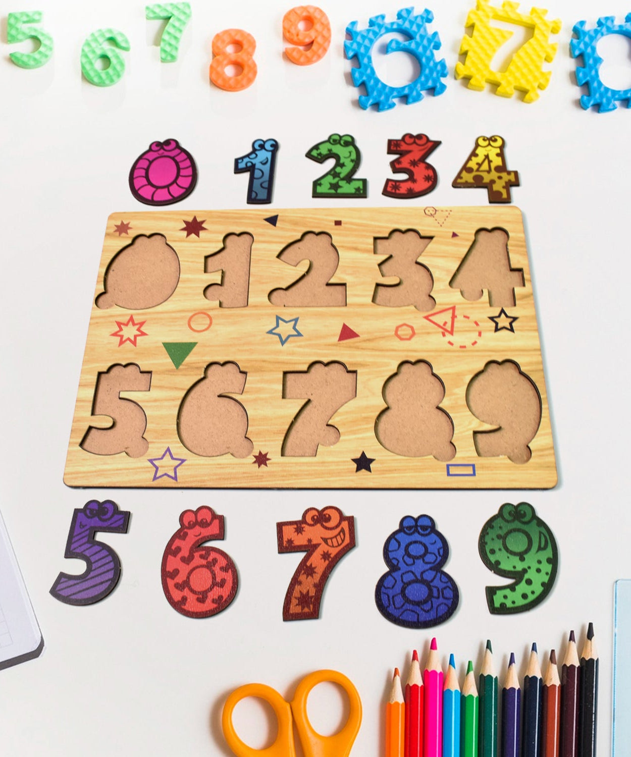 Number Fun Learning Board