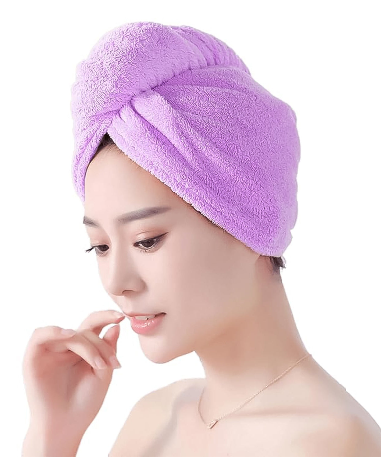Quick Turban Hair-Drying Absorbent Microfiber Towel / Dry Shower Caps, Hair accessories