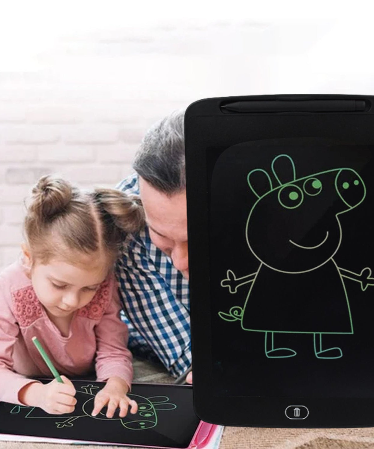 Paperless writing board with pen