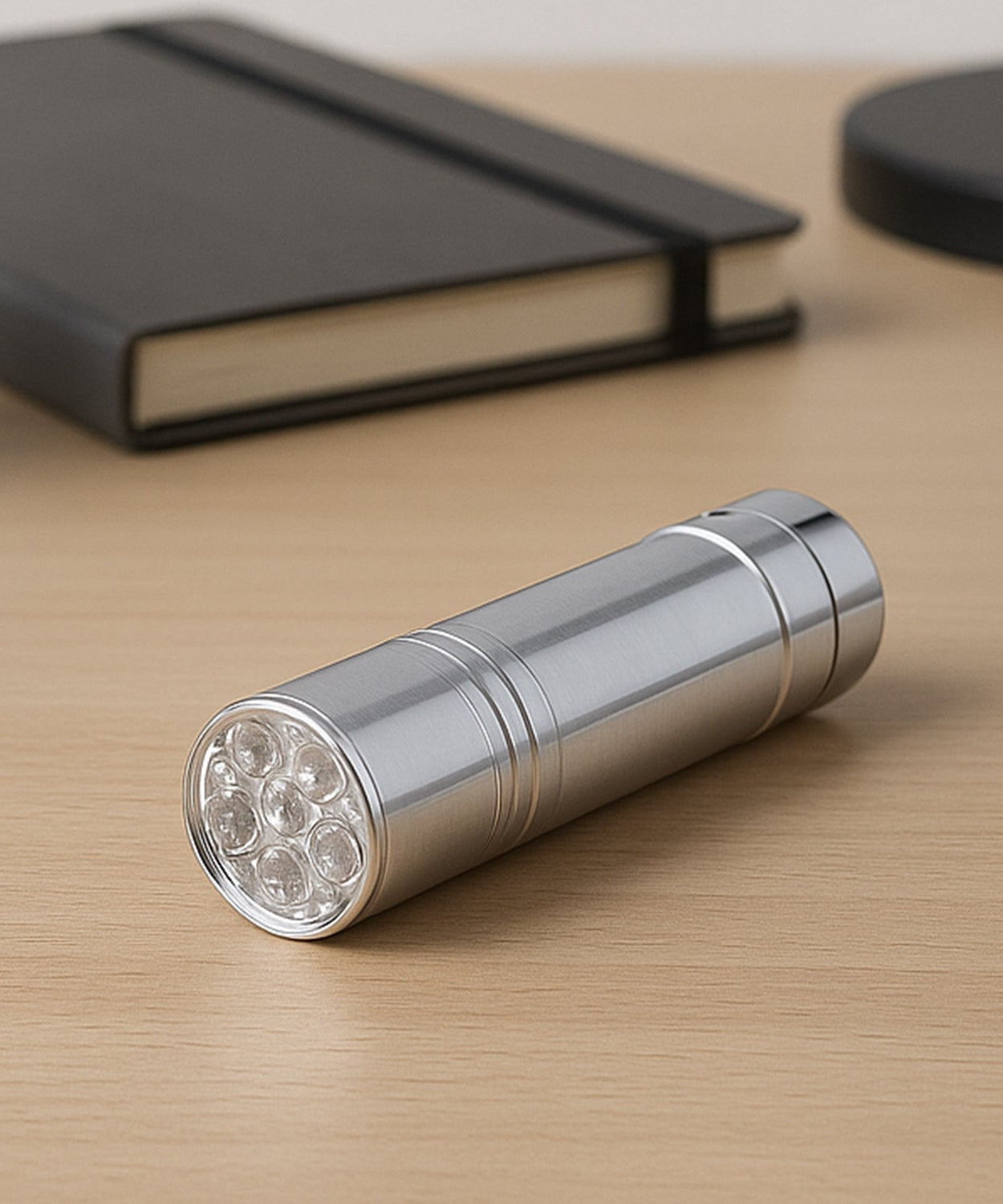 Portable Mini Torch / Flashlight LED Powerful High Lumens Pen Light Easy To Carry, Portable Pocket Compact Torch for Emergency 3 Battery operated (Battery not included / 1 pc)