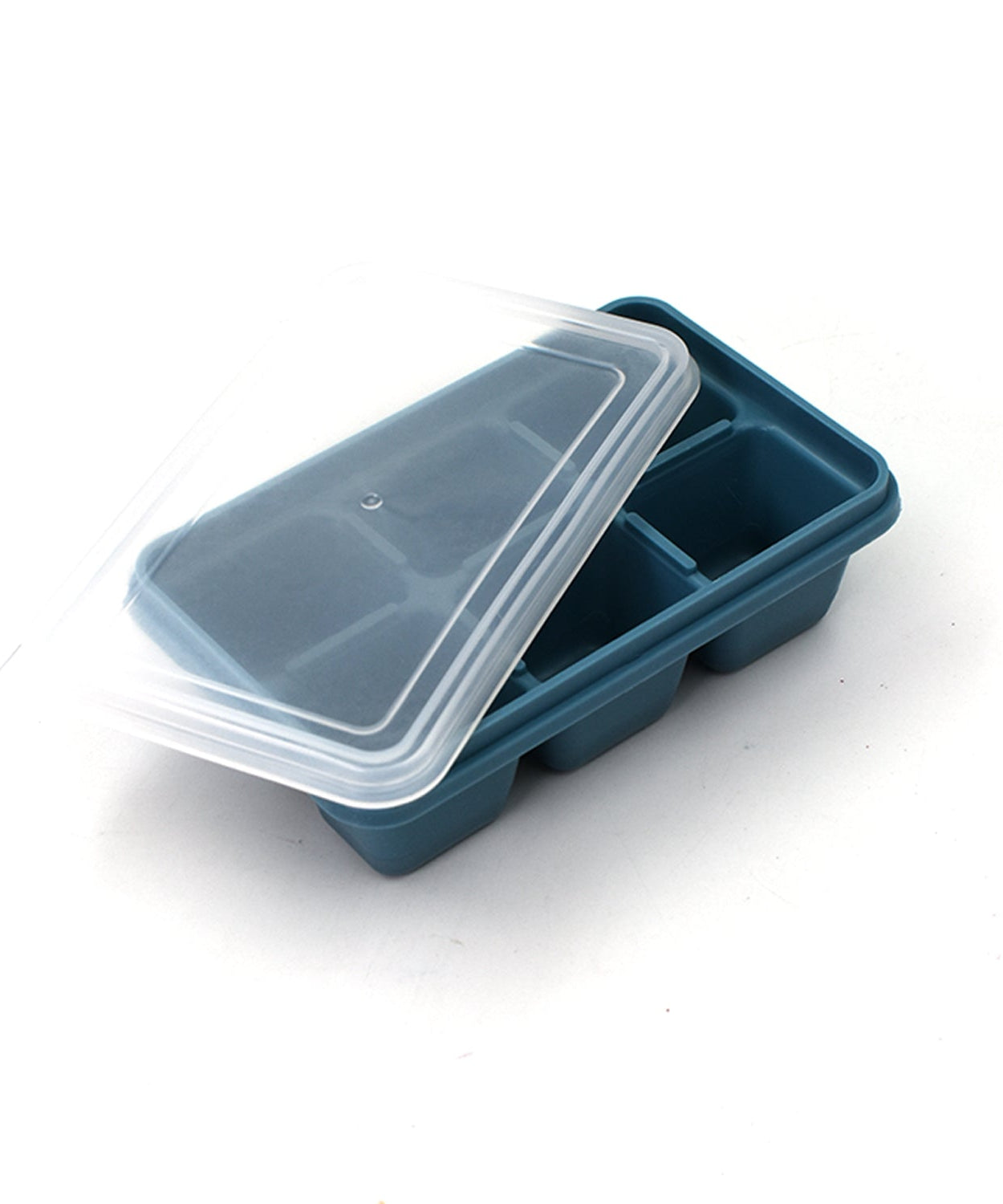 6 Grid Silicone Ice Tray Used In All Kinds Of Places Like Household Kitchens For Making Ice From Water And Various Things And All With Color Box (1 Pc)