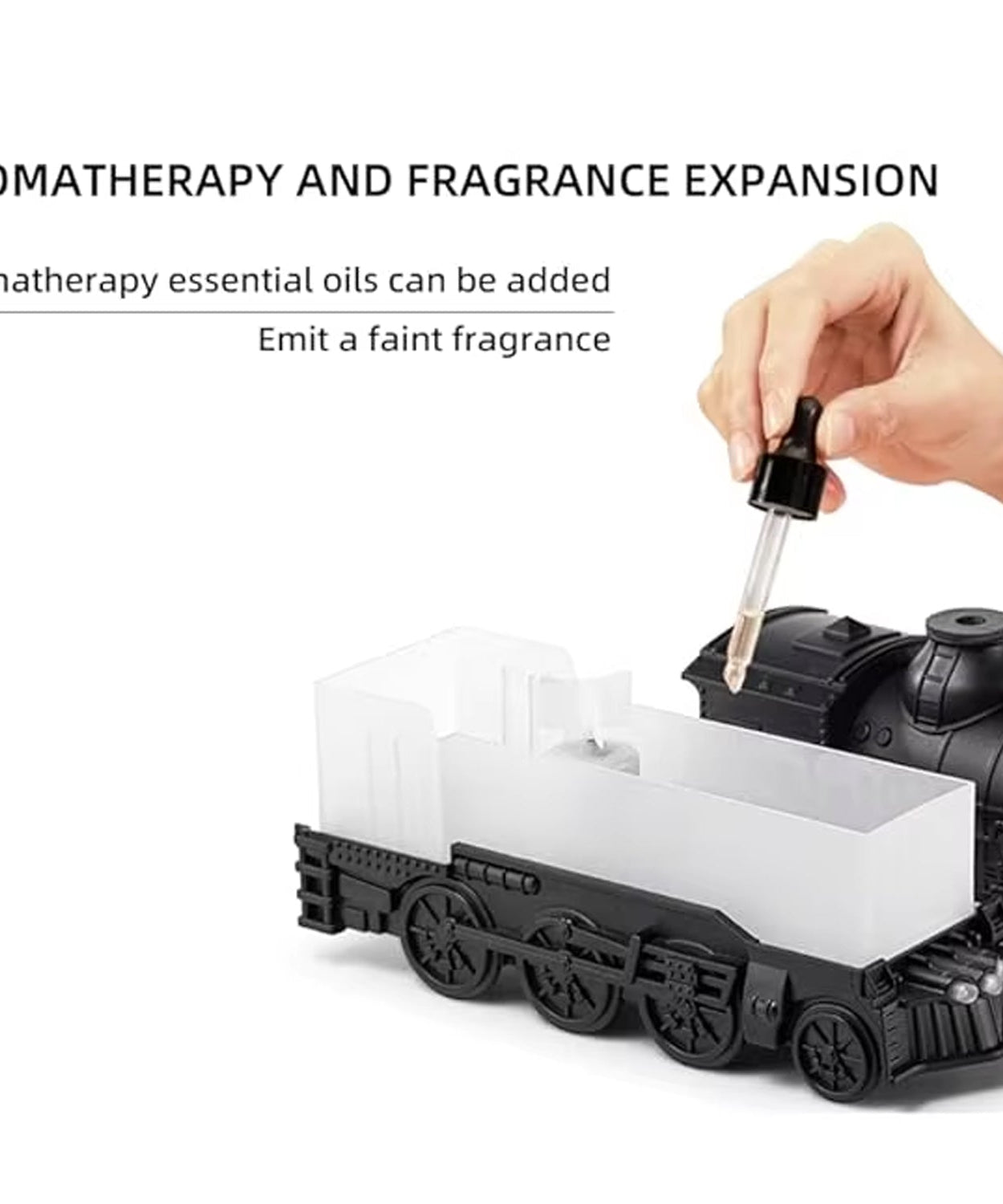 Train Shape Portable Mini Humidifier (1 Pc / Mix Color)