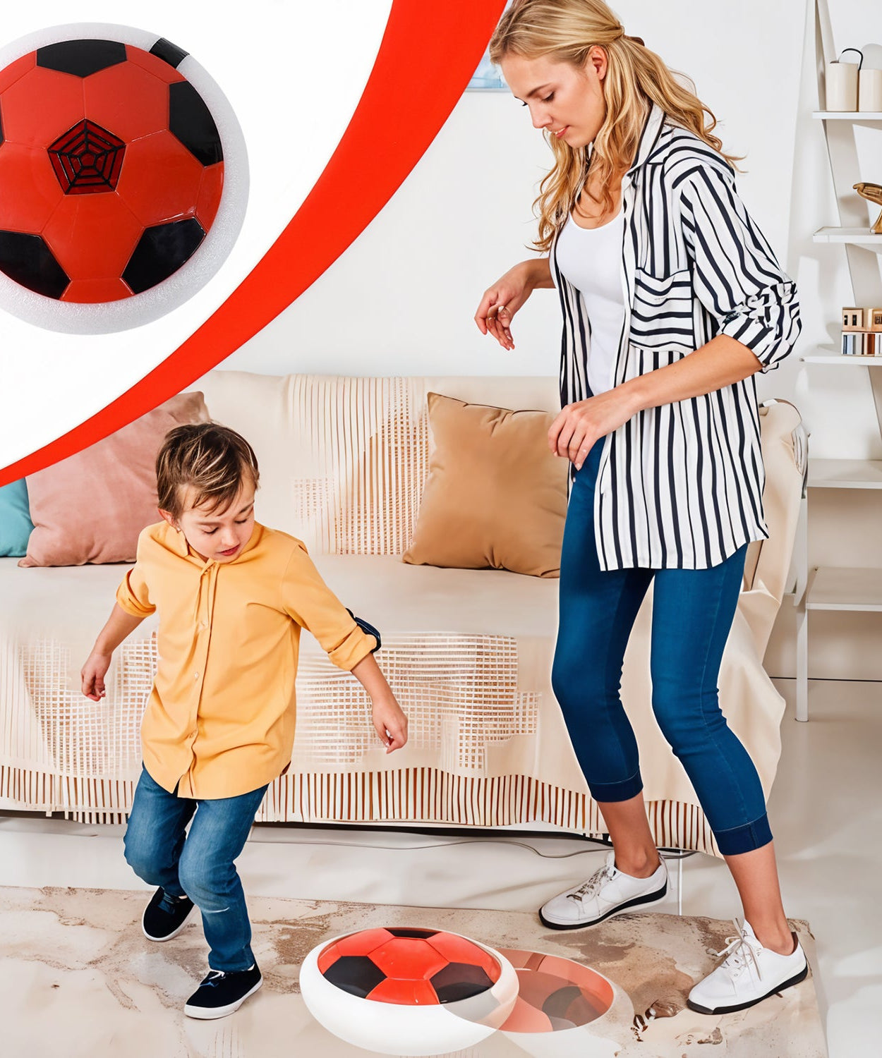 TTG Soft Kick Hover Ball