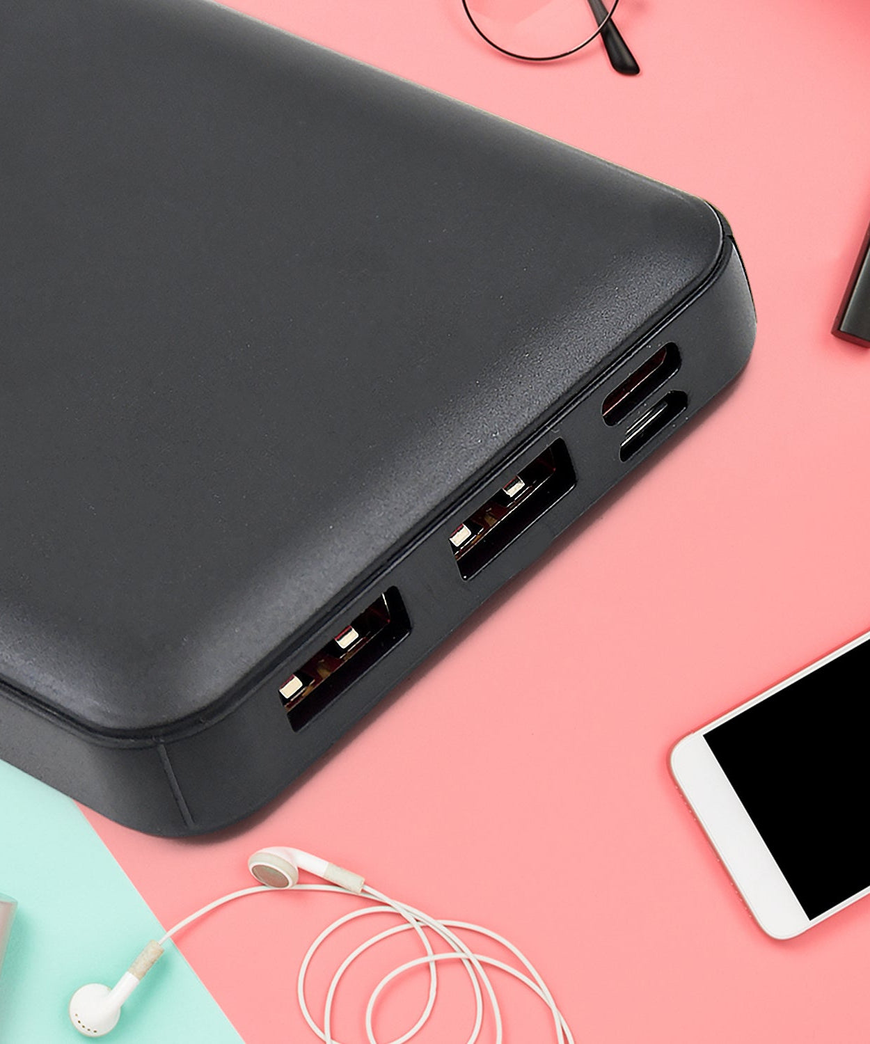 10000mAh Slim Power Bank, 22W Fast Charging