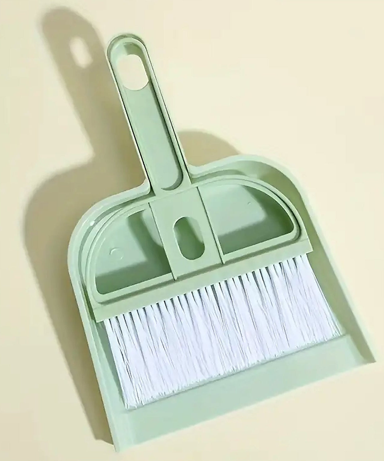 Mini broom and dustpan set for quick cleaning jobs